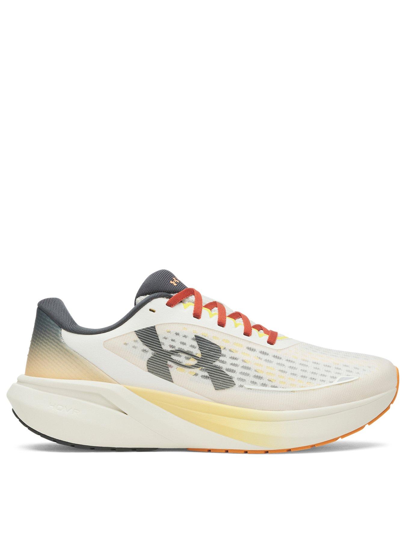 Image 1 of 5 of UNDER ARMOUR Mens Velociti Pace Lace-Up Running Trainers - Beige