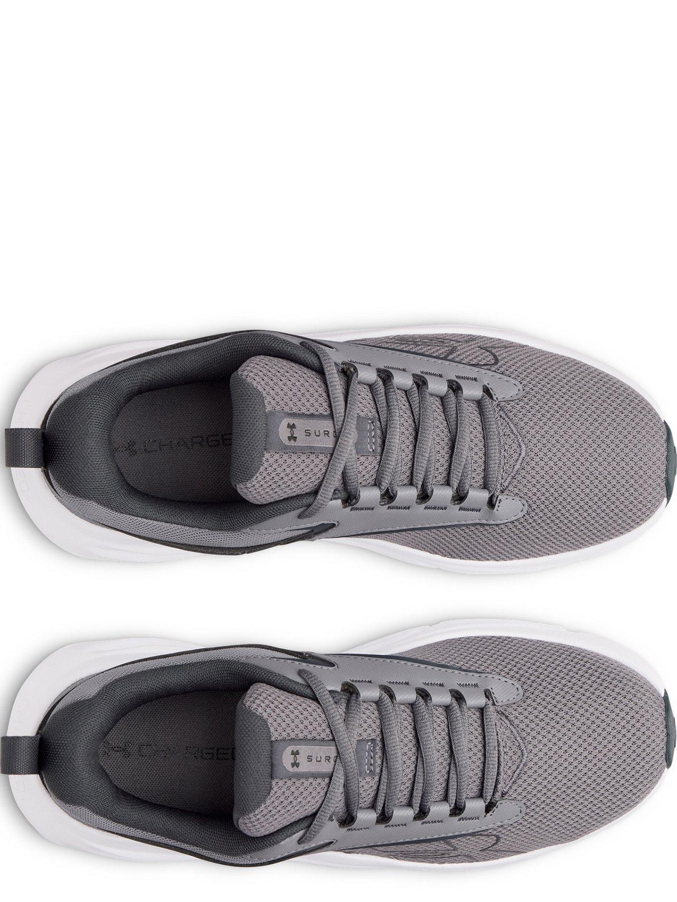 Image 3 of 6 of UNDER ARMOUR Men's Surge 5 Breathable Mesh Running Shoes - Grey
