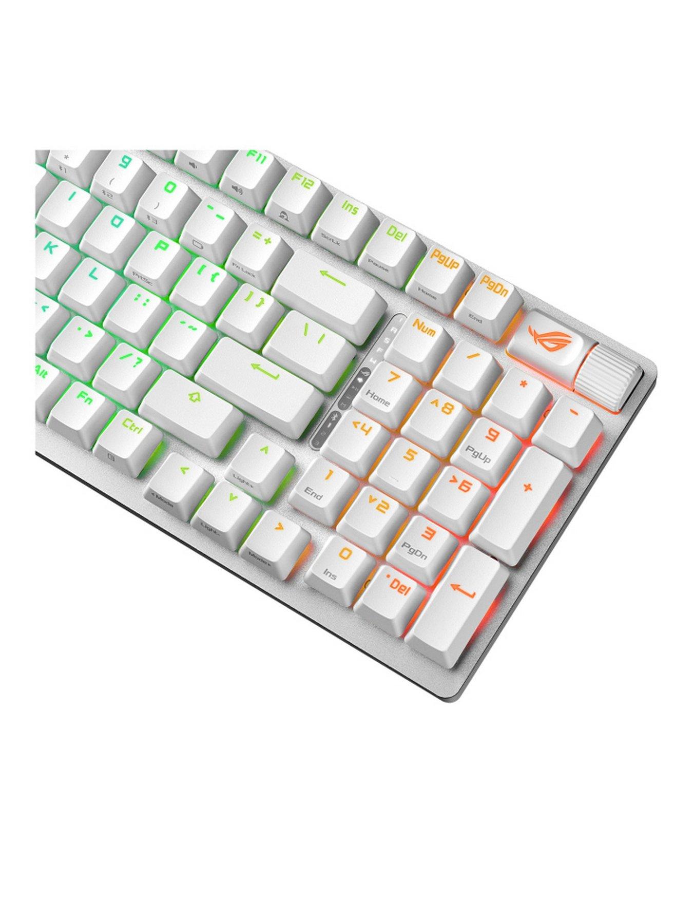 Image 2 of 5 of Asus ROG Strix Scope II 96 Keyboard - White
