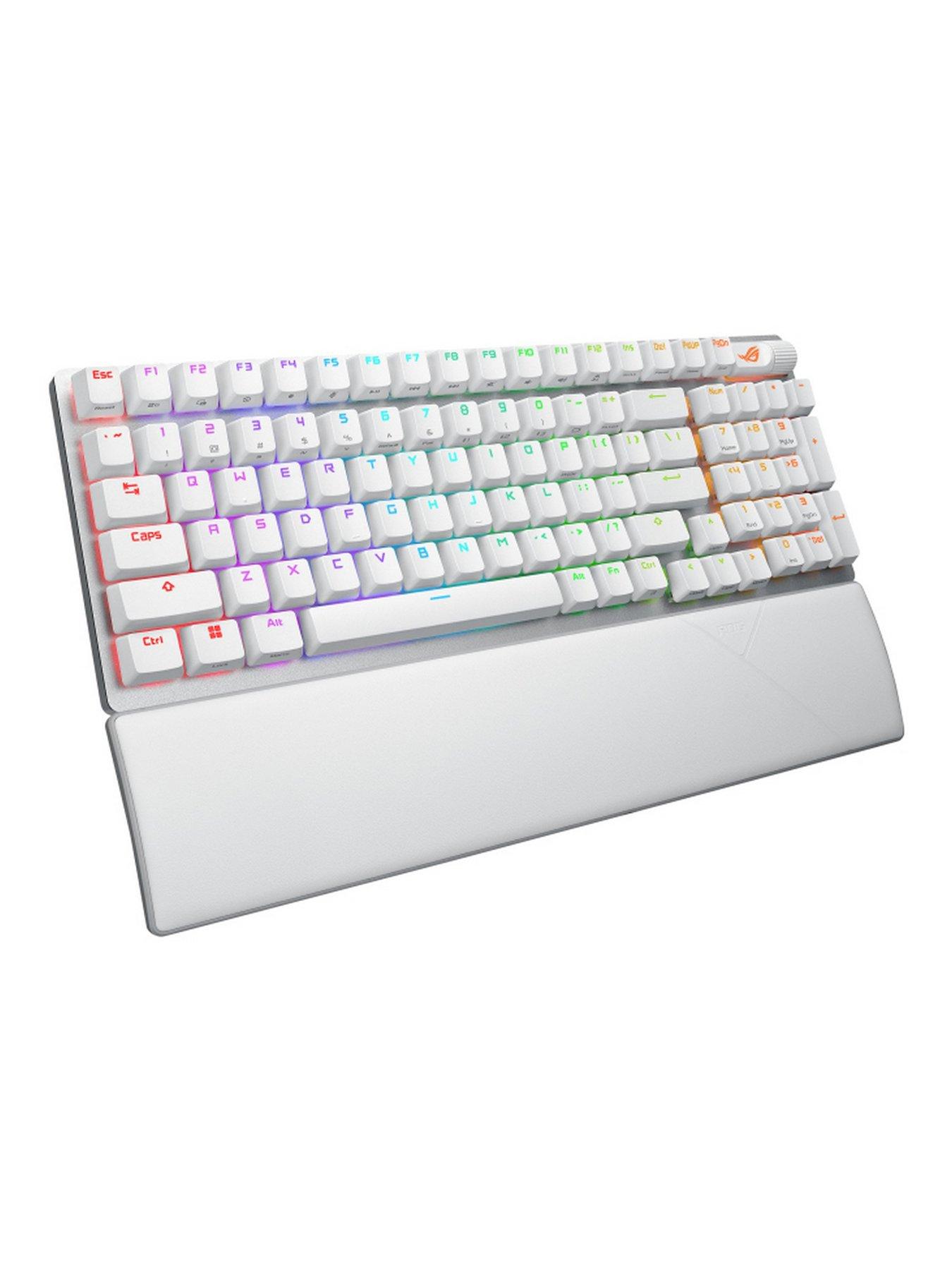 Image 4 of 5 of Asus ROG Strix Scope II 96 Keyboard - White