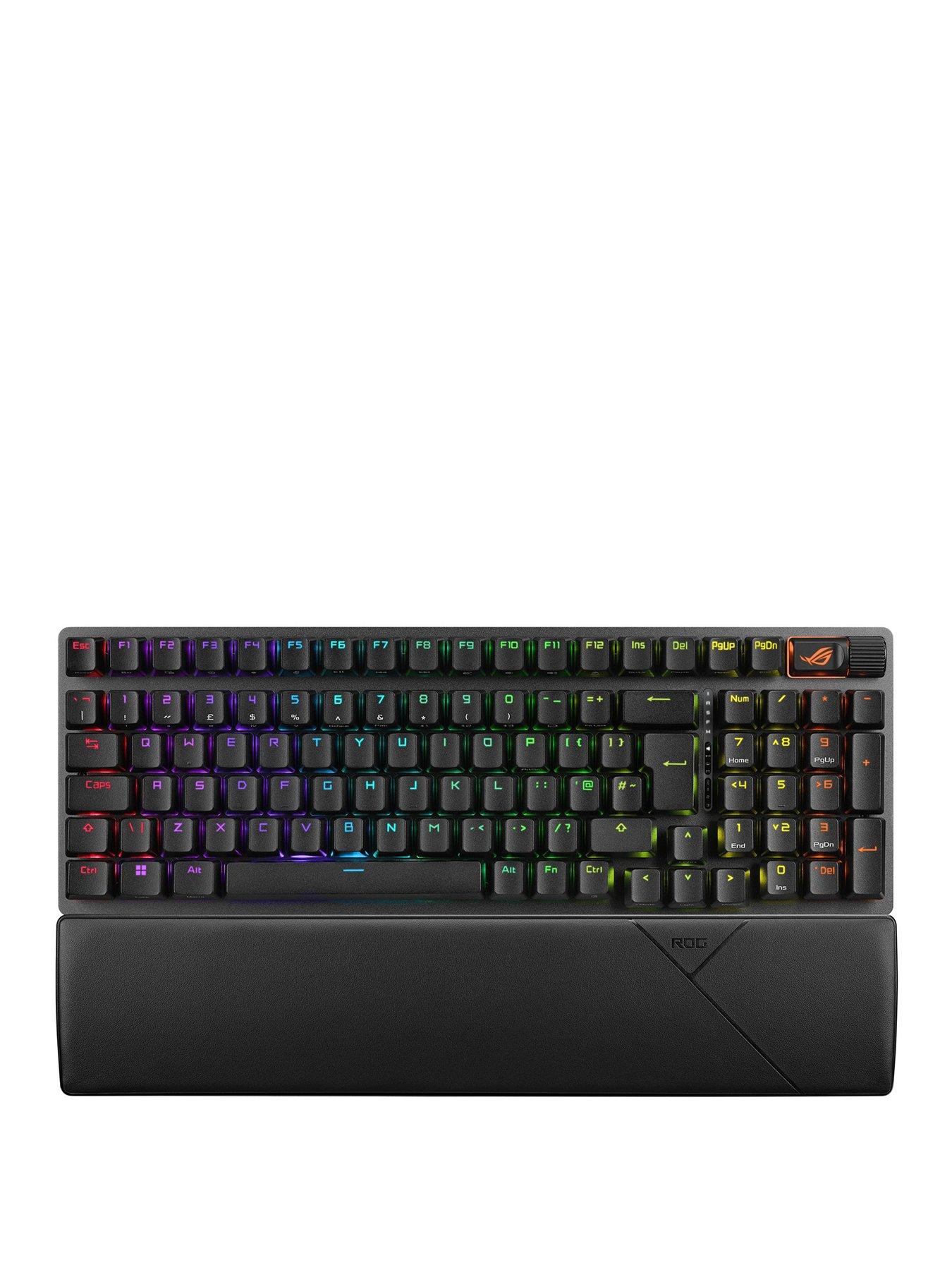 Image 1 of 6 of Asus ROG Strix Scope II 96 Keyboard - Black