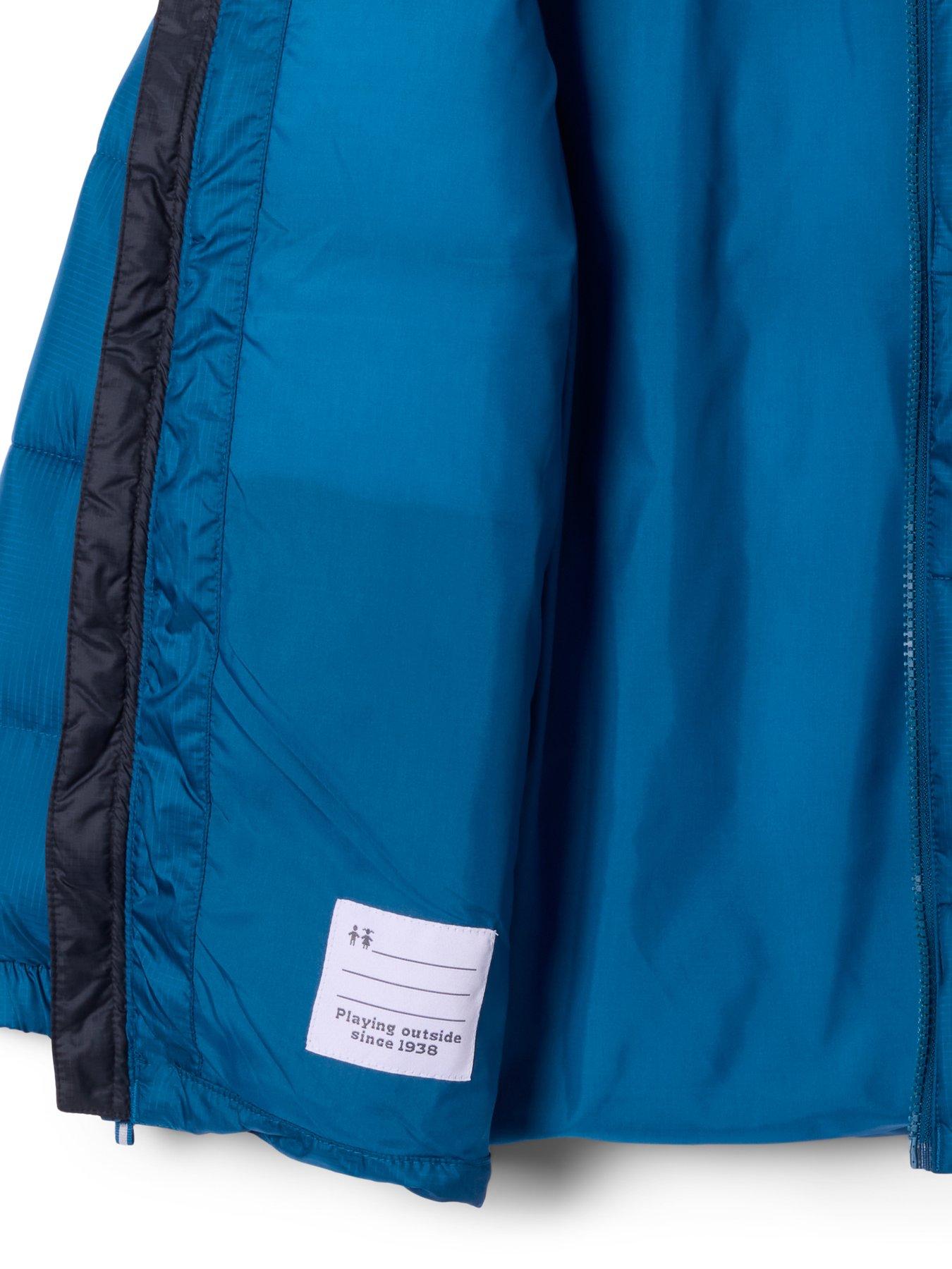 Image 3 of 3 of Columbia Boys Puffect II Padded High Collar Jacket - Blue