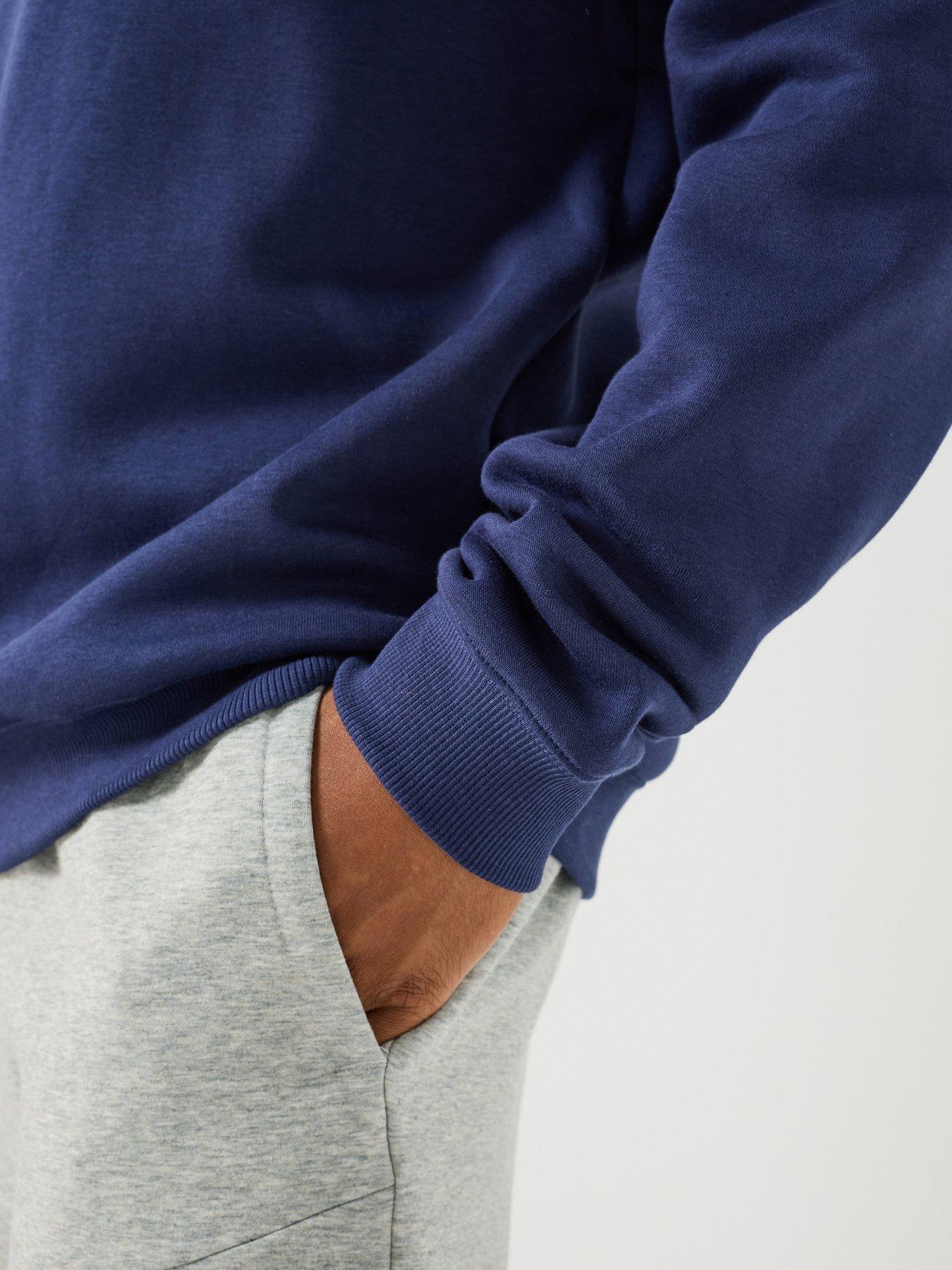 Image 6 of 6 of UNDER ARMOUR Mens Training Rival Fleece Crew - Navy