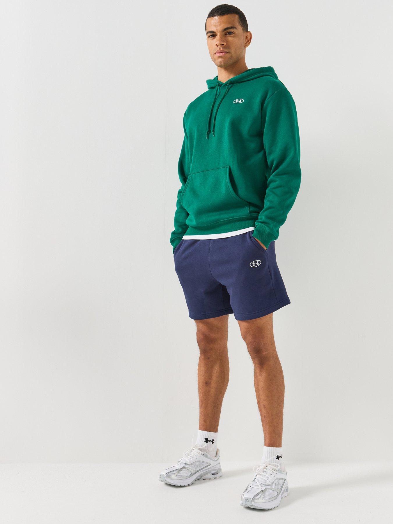 Image 3 of 6 of UNDER ARMOUR Men's Rival Fleece Hoodie - Green