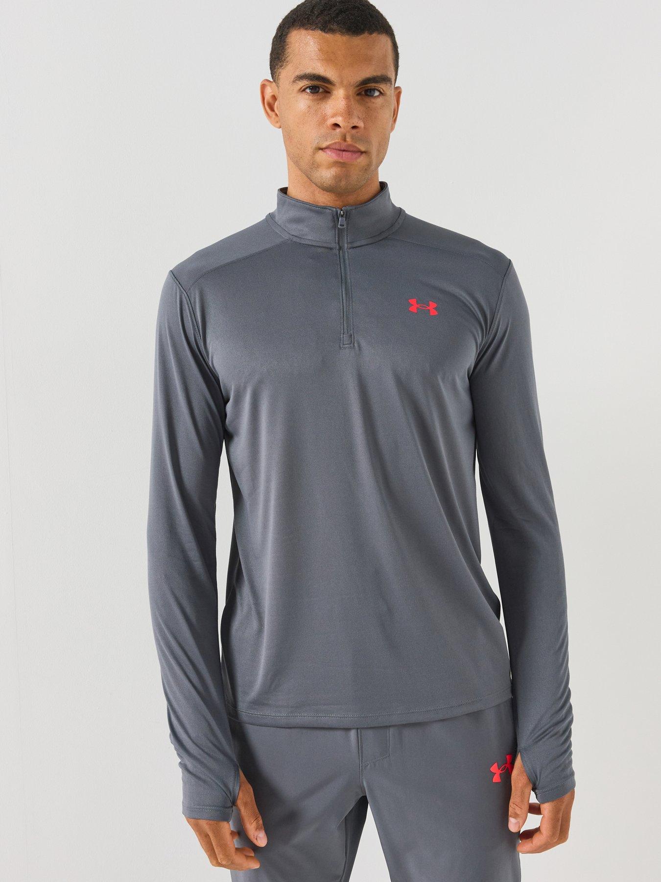 Image 1 of 6 of UNDER ARMOUR Mens Training Tech Utility 1/4 Zip - Grey