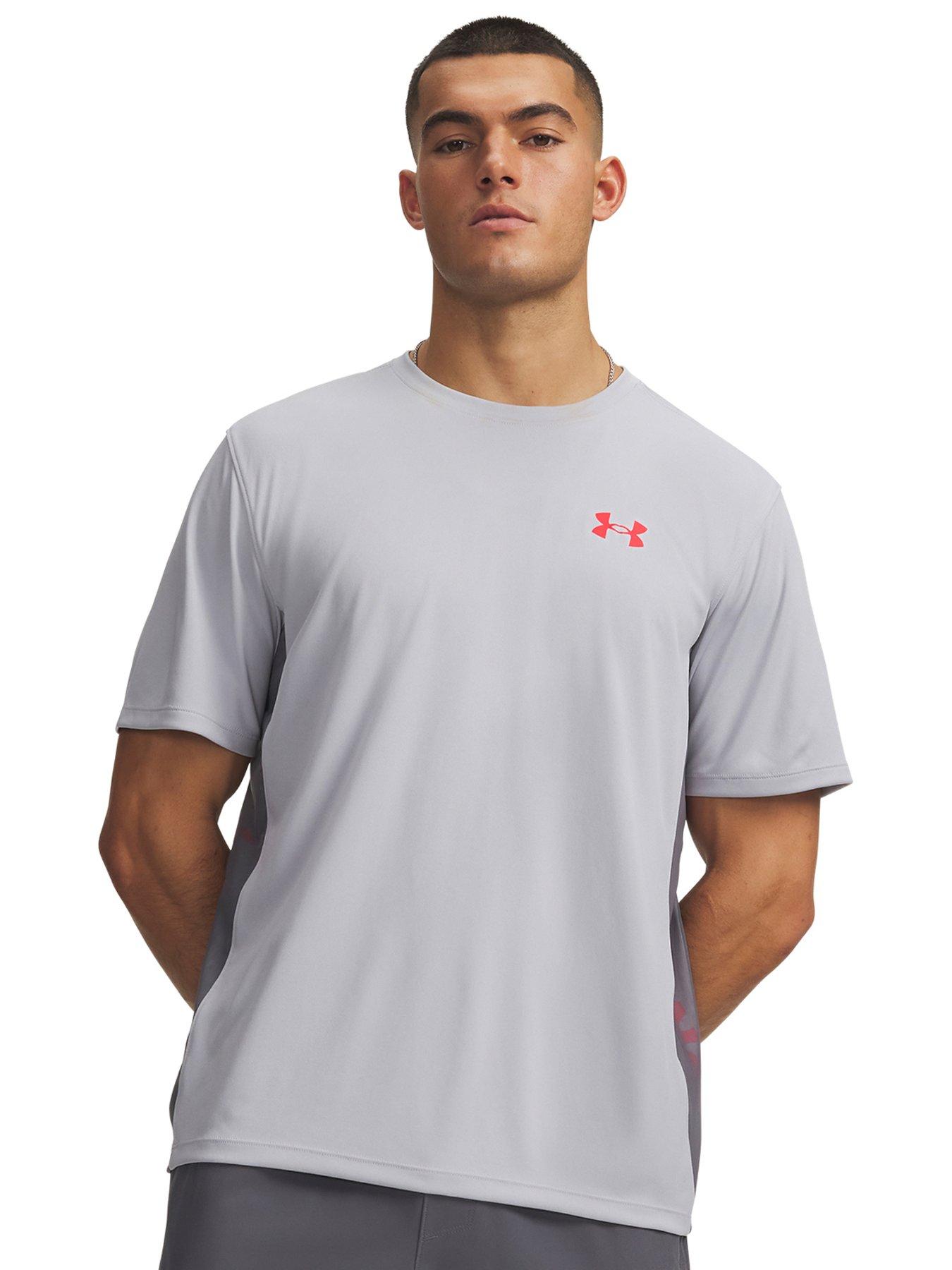 UNDER ARMOUR Mens Training Tech Utility T-Shirt - Grey