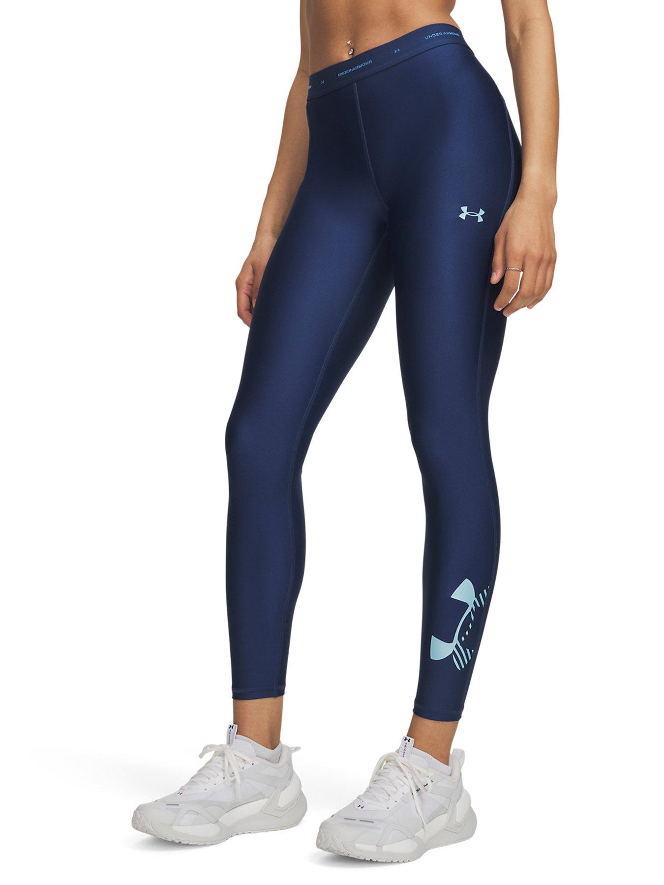 UNDER ARMOUR Womens Training Heatgear Legging - Navy