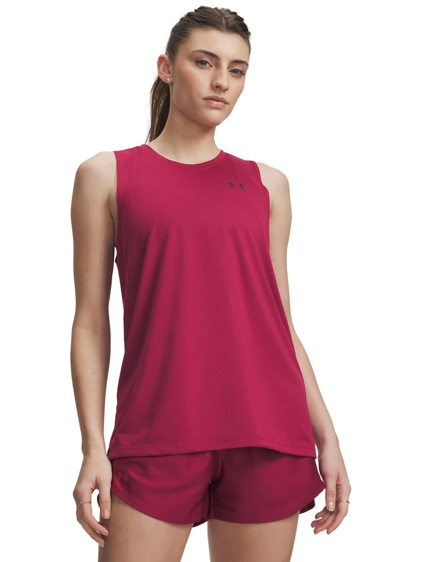 UNDER ARMOUR Women's Tech Tank - Ox Blood