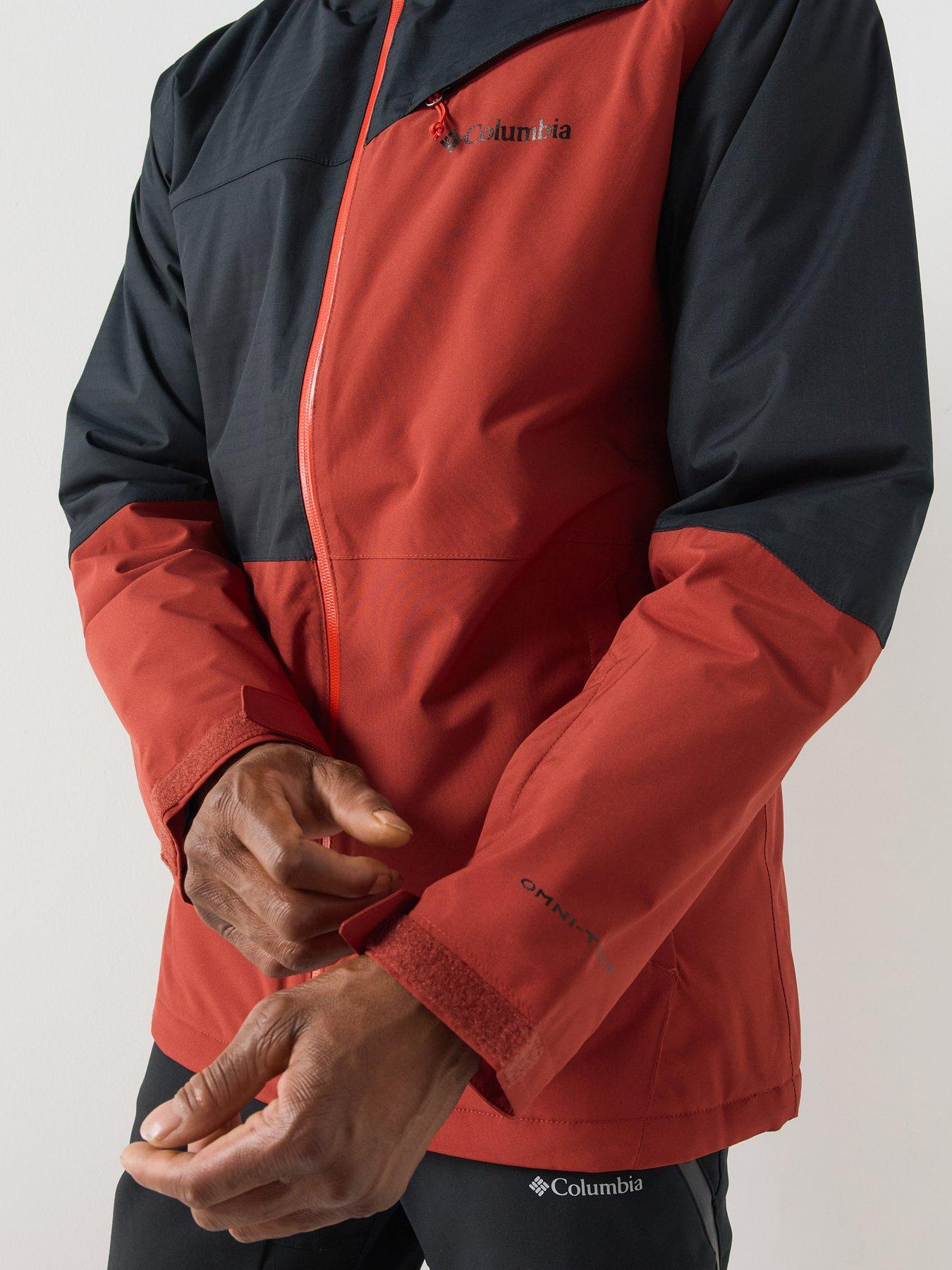 Image 4 of 6 of Columbia Mens Iceberg Point Ii Ski Jacket - Red