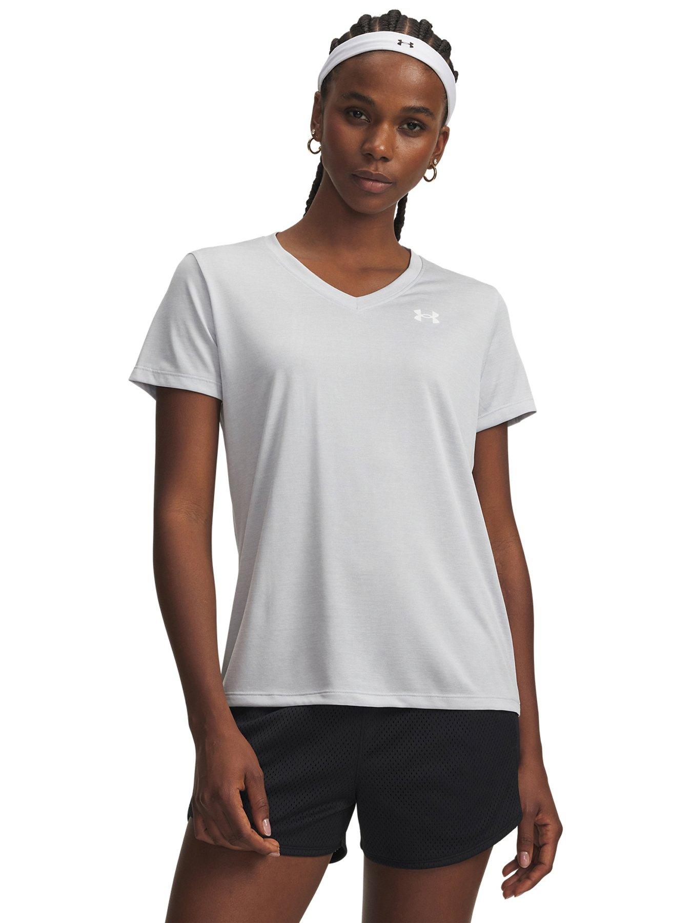 UNDER ARMOUR Women's Short Sleeve T-Shirt - Grey