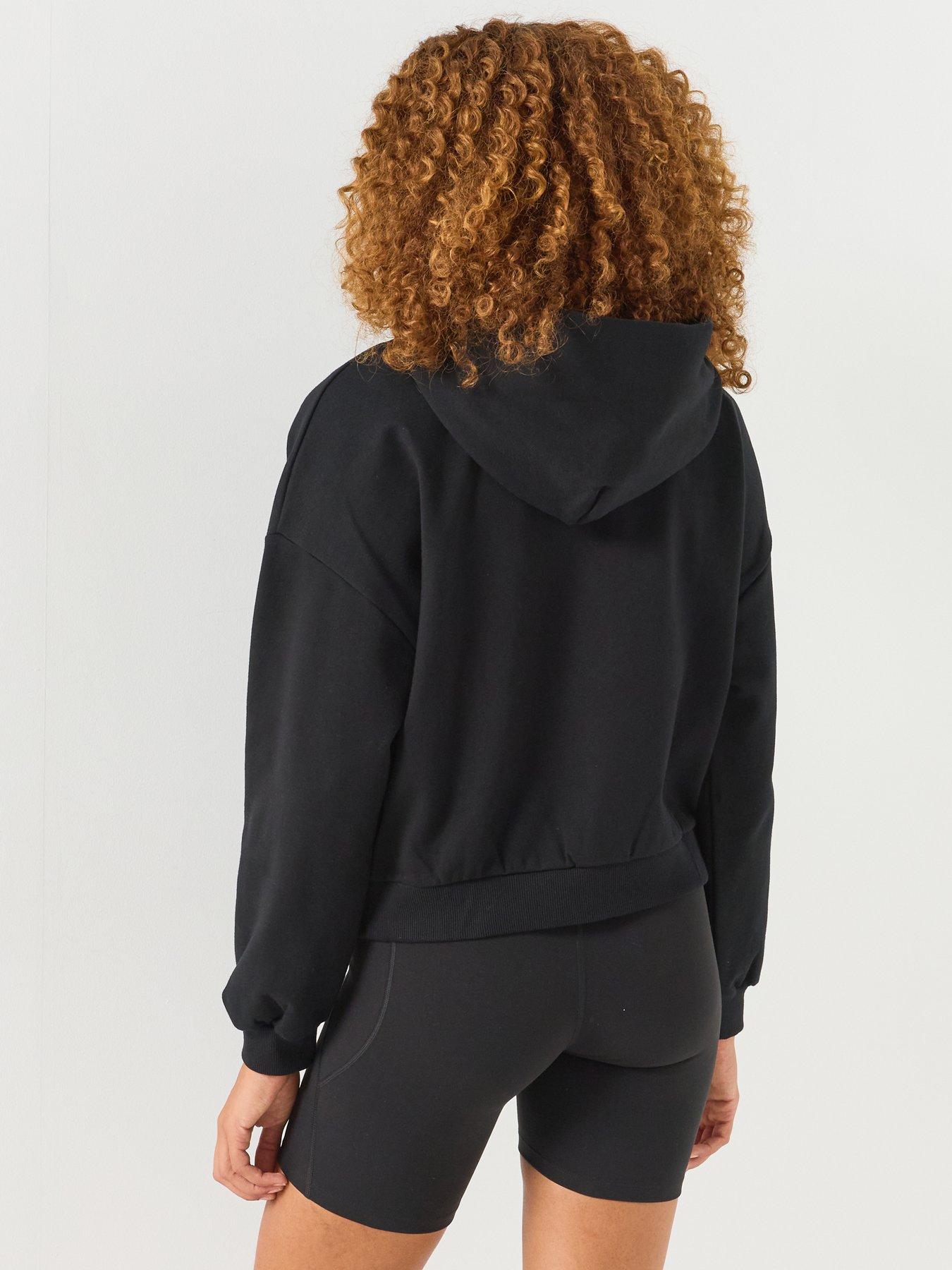 Image 2 of 6 of UNDER ARMOUR Womens Training Icon Fleece Full Zip - Black