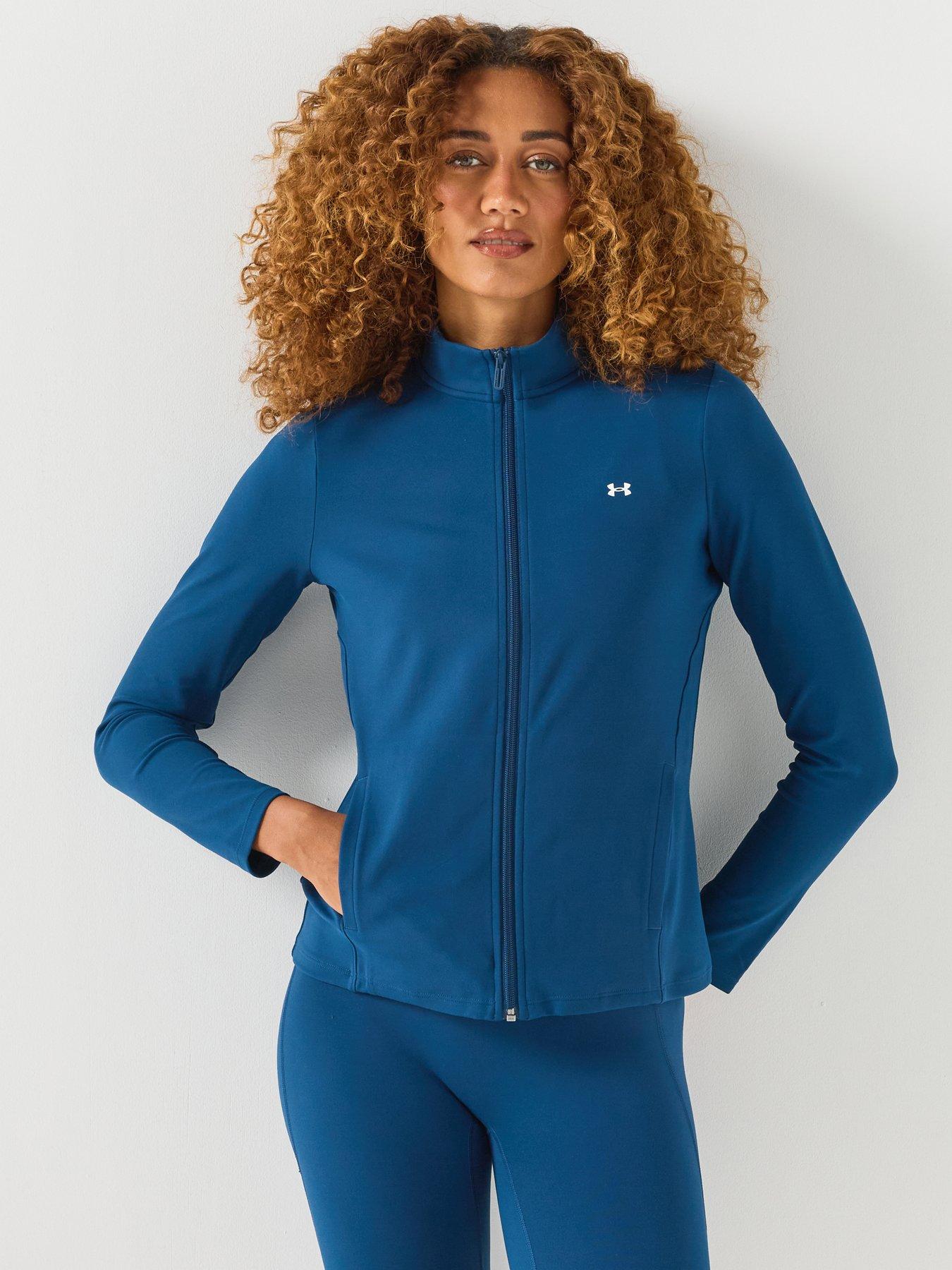 Image 1 of 6 of UNDER ARMOUR Womens Training Motion Full Zip Jacket - Navy
