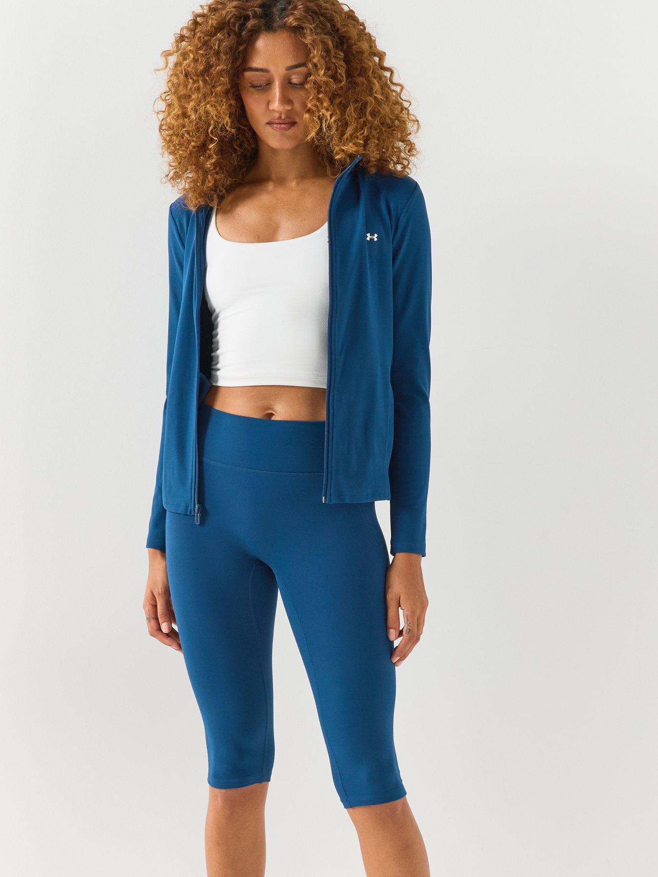 Image 5 of 6 of UNDER ARMOUR Womens Training Motion Full Zip Jacket - Navy