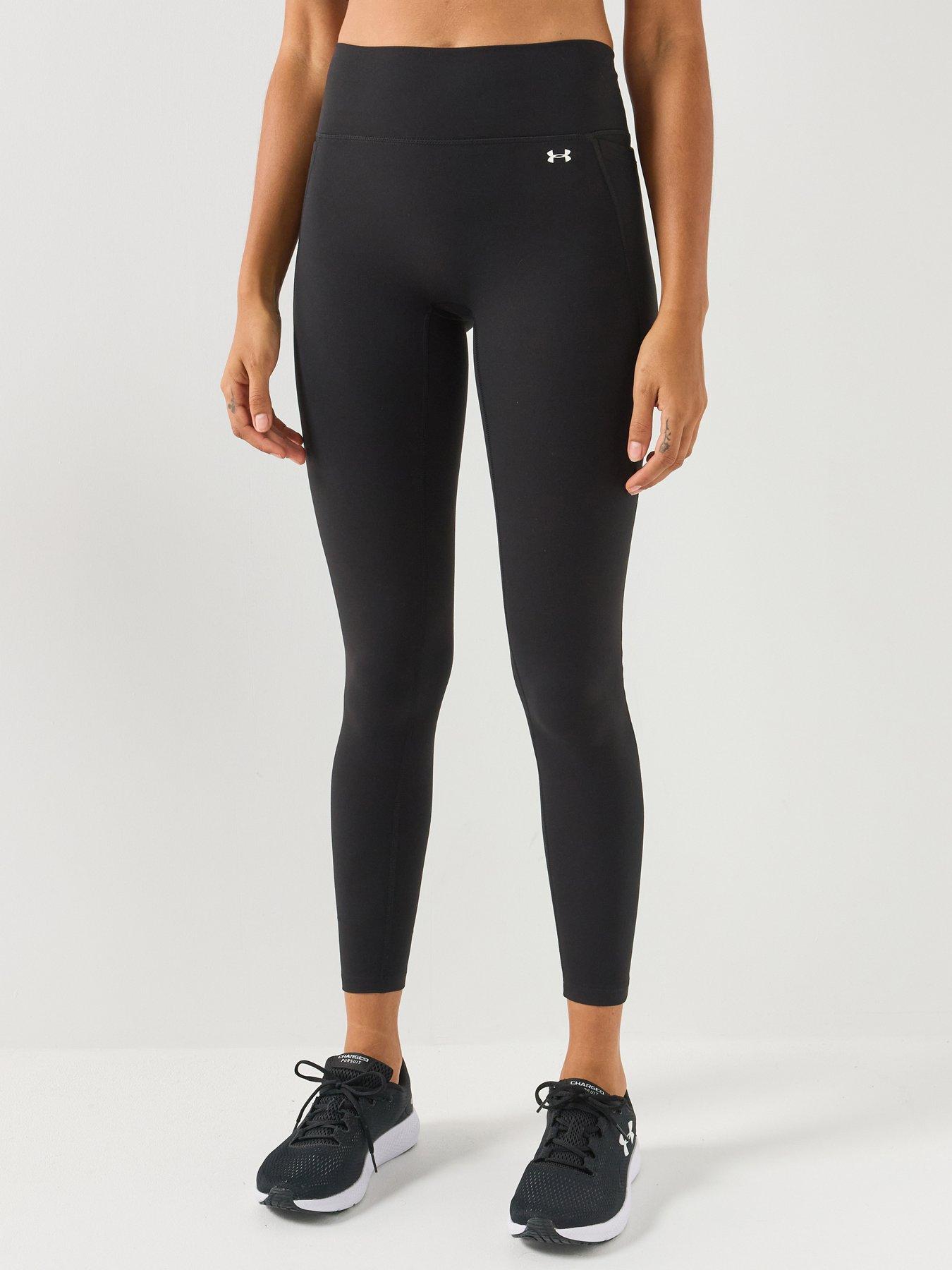 Image 1 of 6 of UNDER ARMOUR Women's Full-Length Training Leggings - Black