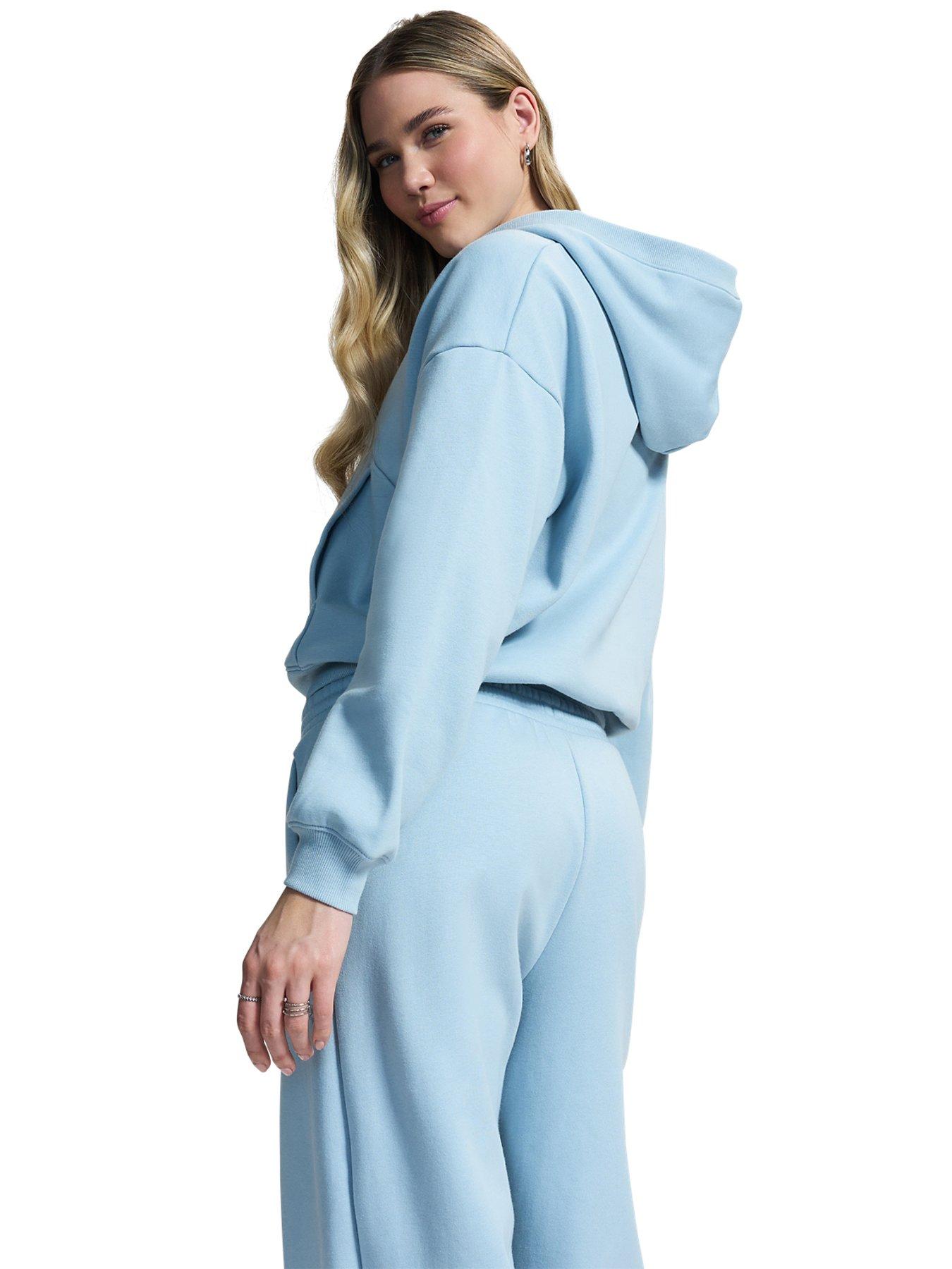 Image 2 of 7 of UNDER ARMOUR Womens Elasticated Waist Straight Leg Jogging Bottoms - Blue