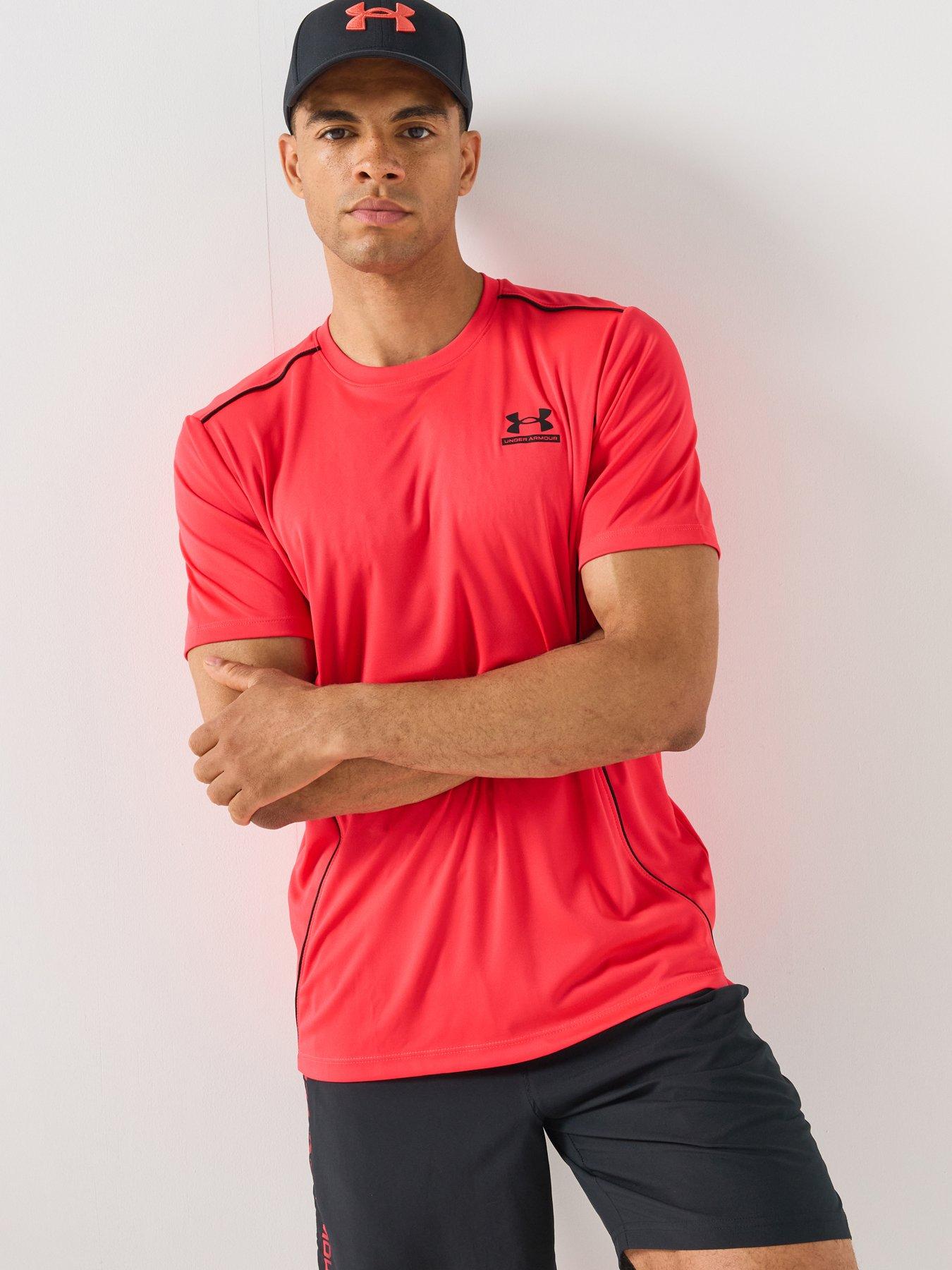Image 1 of 5 of UNDER ARMOUR Mens Training Tech Sport T-Shirt - Red