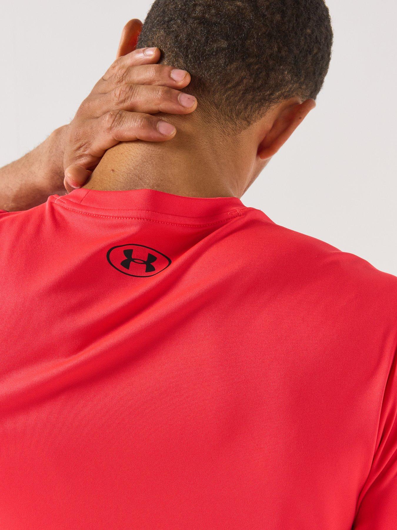 Image 5 of 5 of UNDER ARMOUR Mens Training Tech Sport T-Shirt - Red