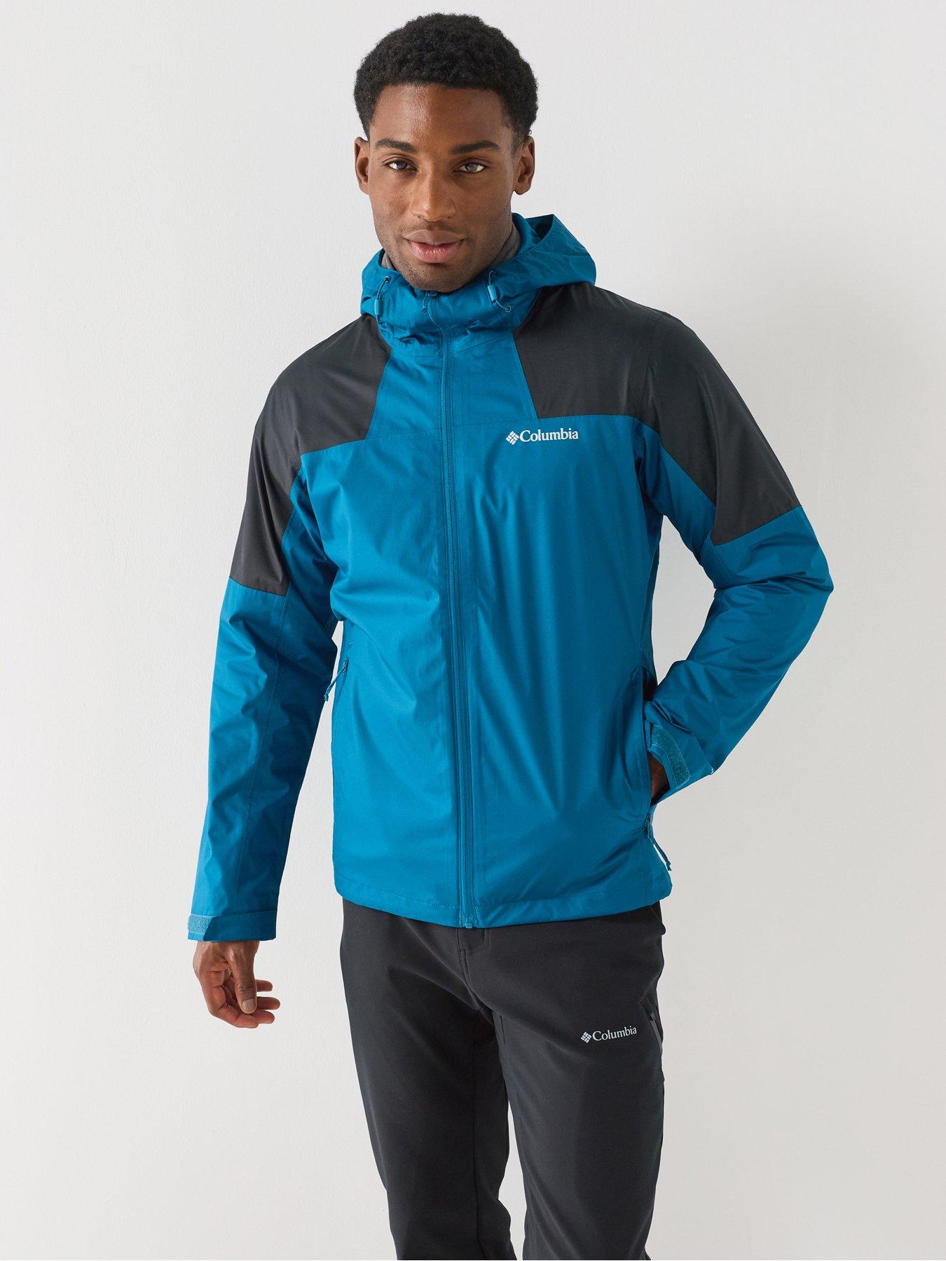 Image 1 of 6 of Columbia Men's Inner Limits III Waterproof Hooded Jacket - Blue