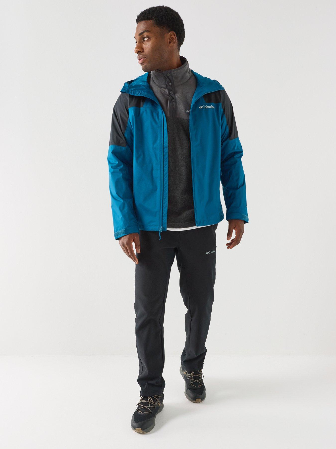 Image 3 of 6 of Columbia Men's Inner Limits III Waterproof Hooded Jacket - Blue