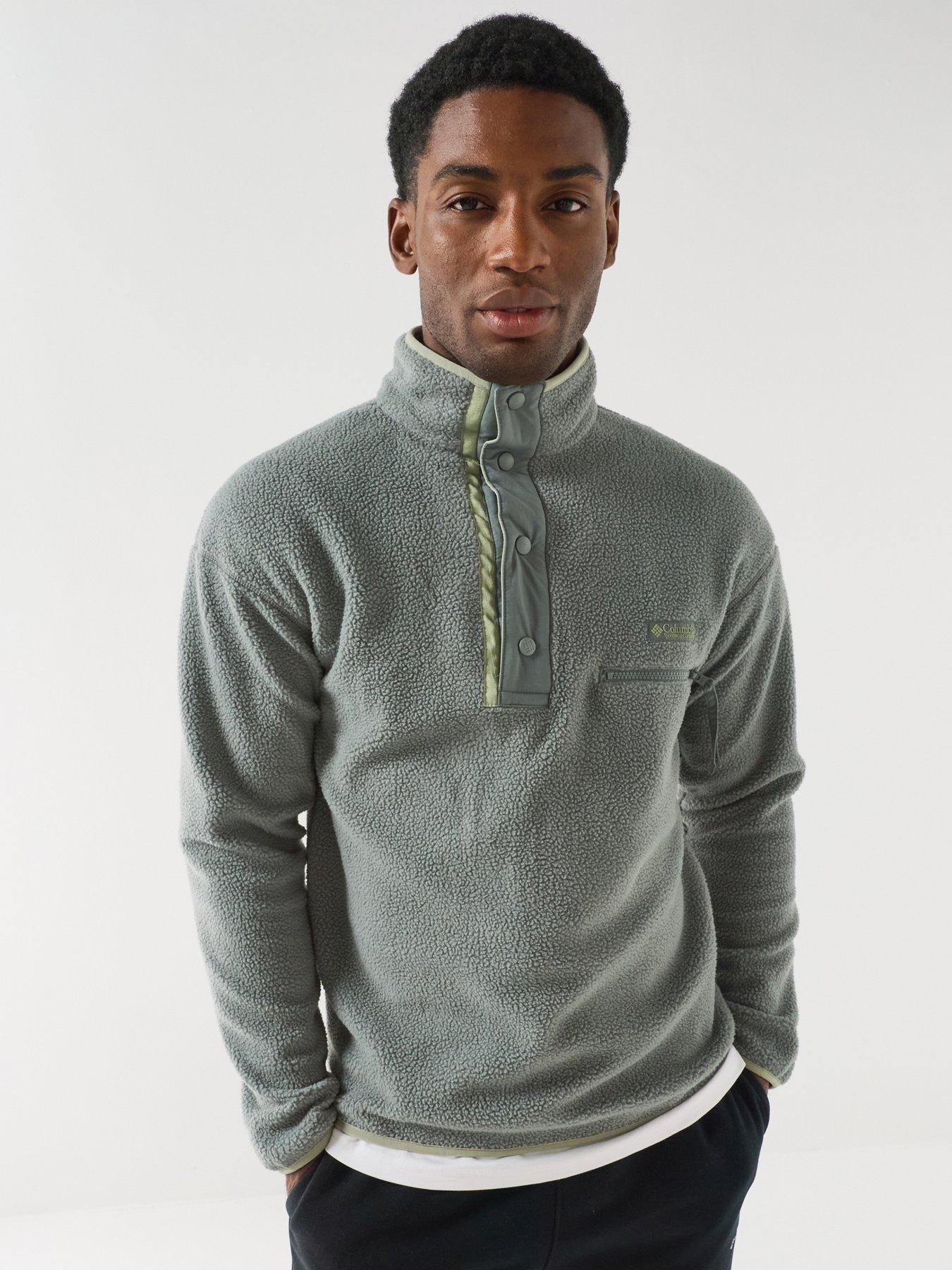 Columbia Mens Helvetia Ii 1/2 Snap Fleece - Green