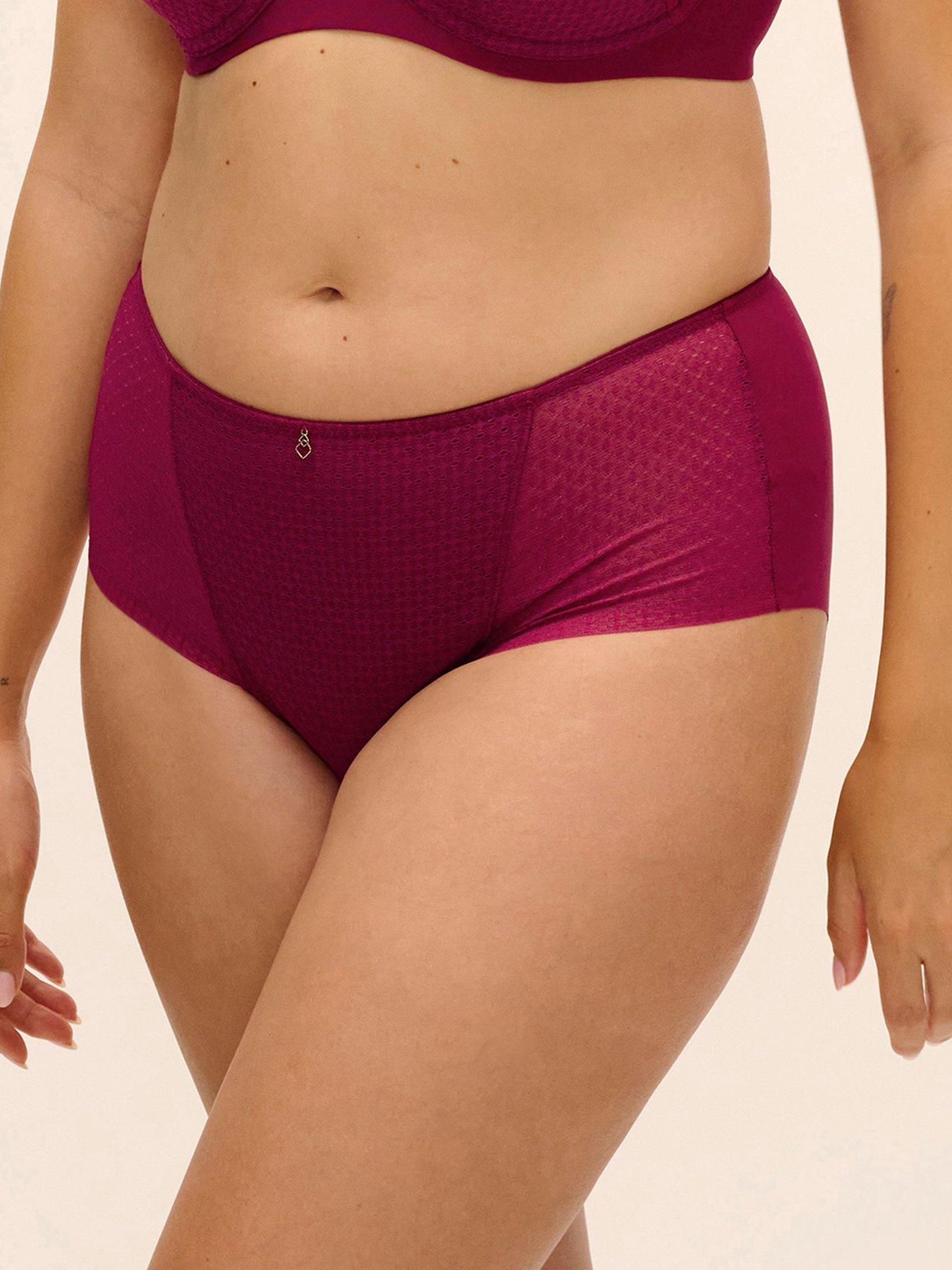 Image 3 of 4 of Fantasie Womens Smooth Full Briefs - Ruby