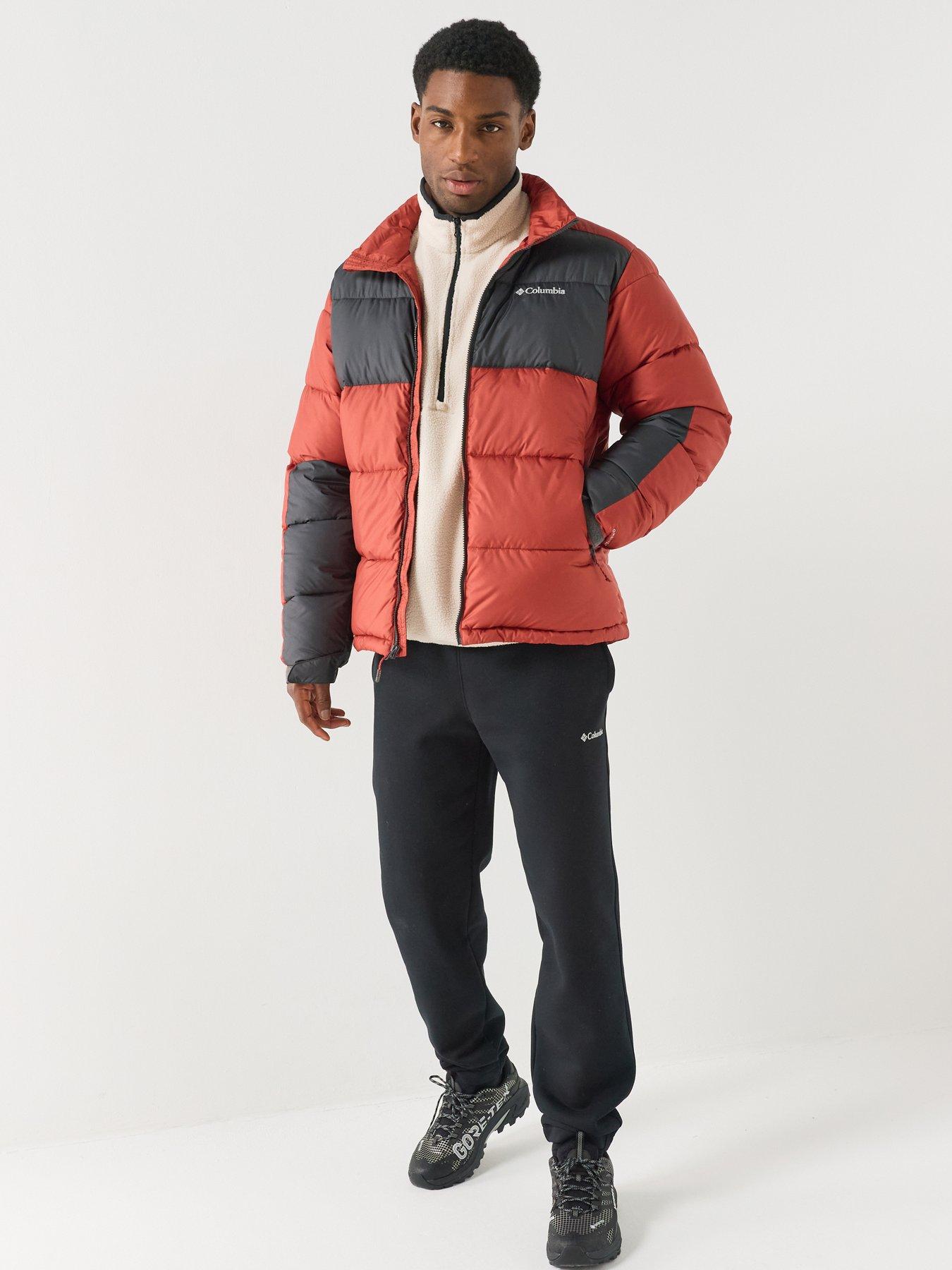 Image 3 of 6 of Columbia Padded construction helps lock in warmth during colder conditions Colour-block design gives this outdoor staple a distinctive look High funnel neckline provides extra coverage from the elements Zip-th
