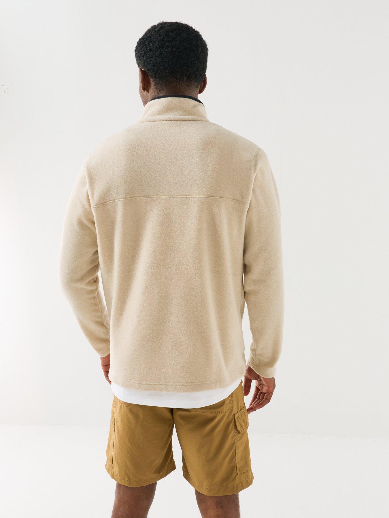 Image 2 of 6 of Columbia Men's Steens Mountain II Half Snap Fleece - Beige
