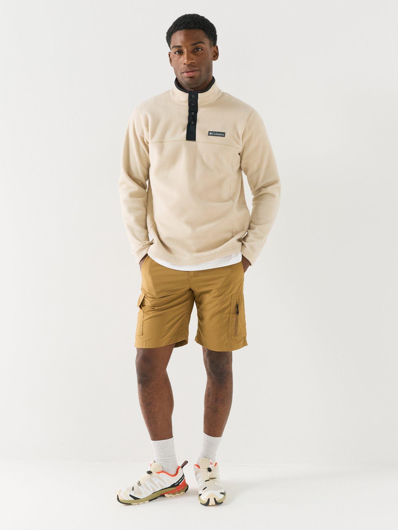 Image 3 of 6 of Columbia Men's Steens Mountain II Half Snap Fleece - Beige