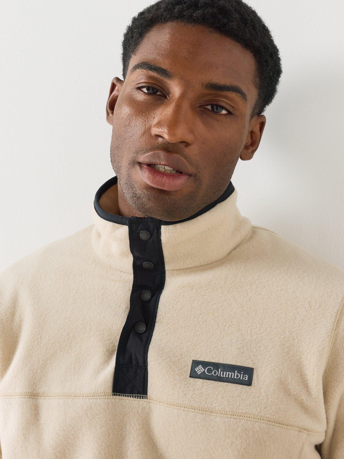 Image 5 of 6 of Columbia Men's Steens Mountain II Half Snap Fleece - Beige