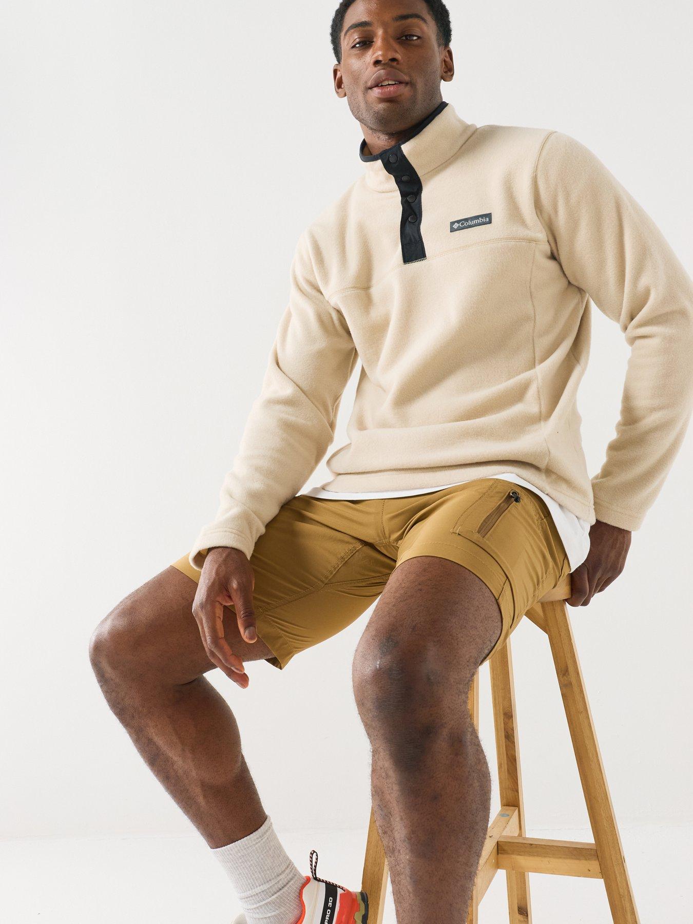 Image 6 of 6 of Columbia Men's Steens Mountain II Half Snap Fleece - Beige