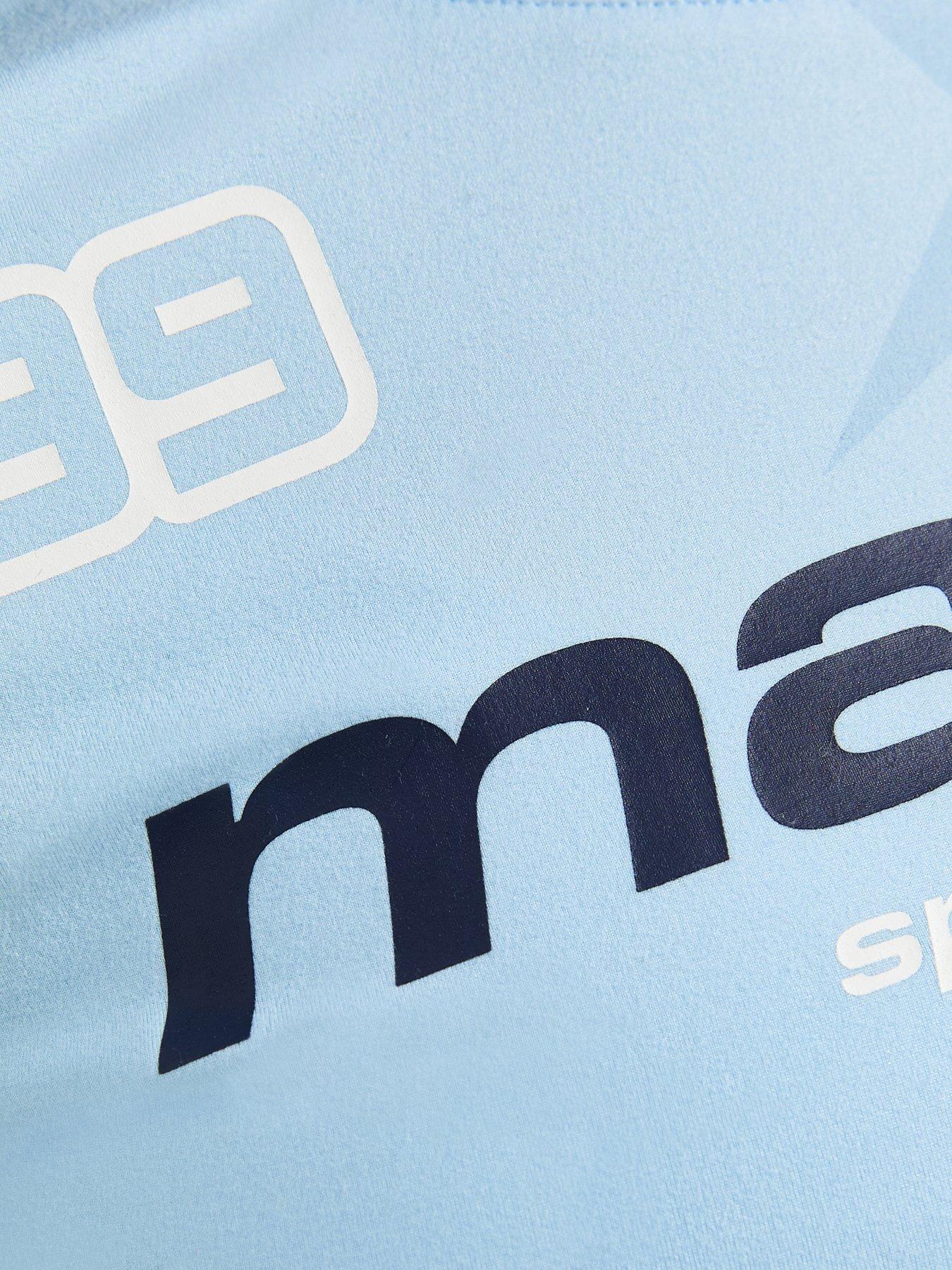 Image 5 of 5 of New Look 915 Girls Malibu 89 Fitted T-Shirt - Light Blue