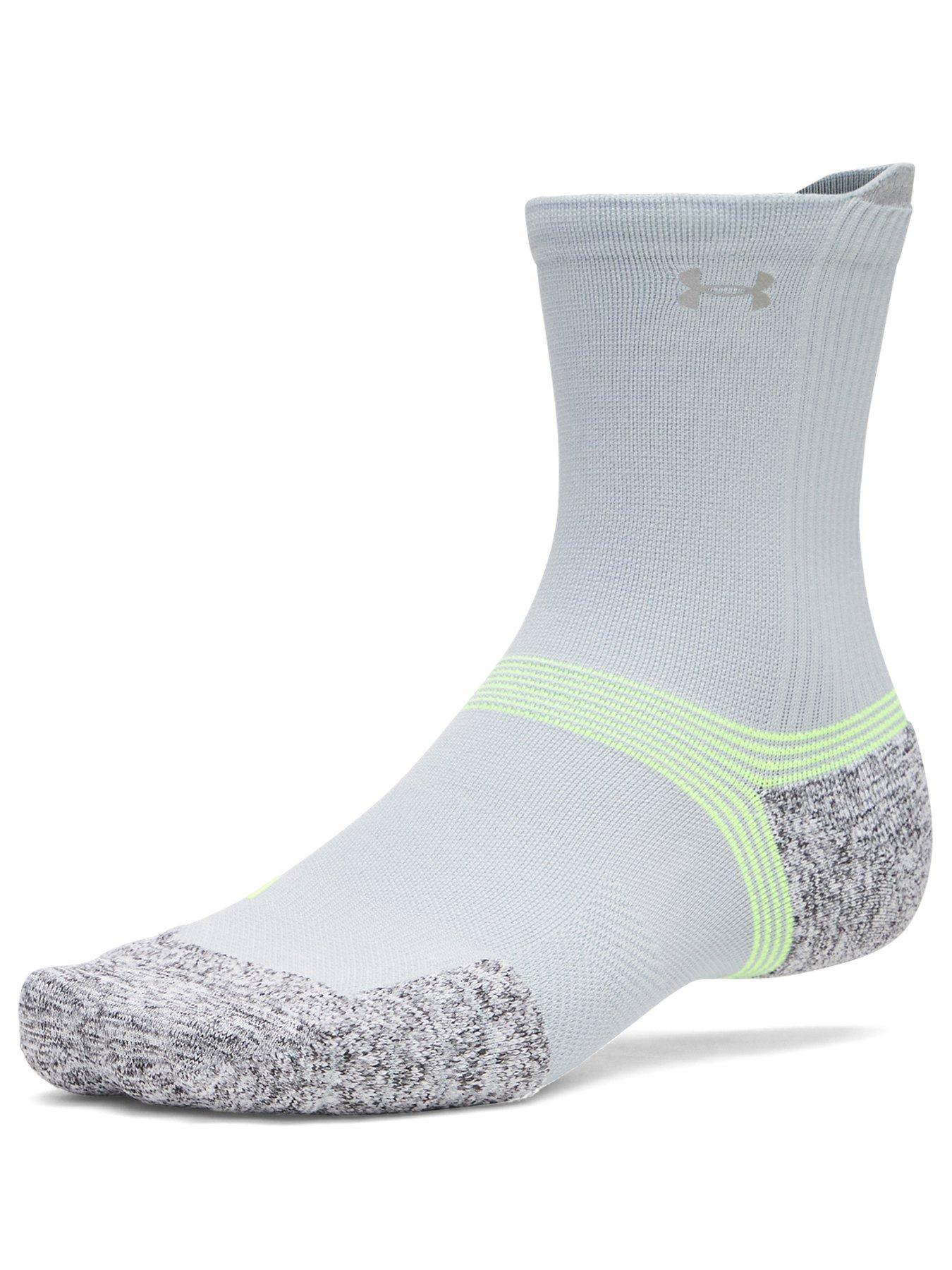 Image 2 of 3 of UNDER ARMOUR Men's 3 Pack Moisture-Wicking Cushioned Crew Socks - Multi