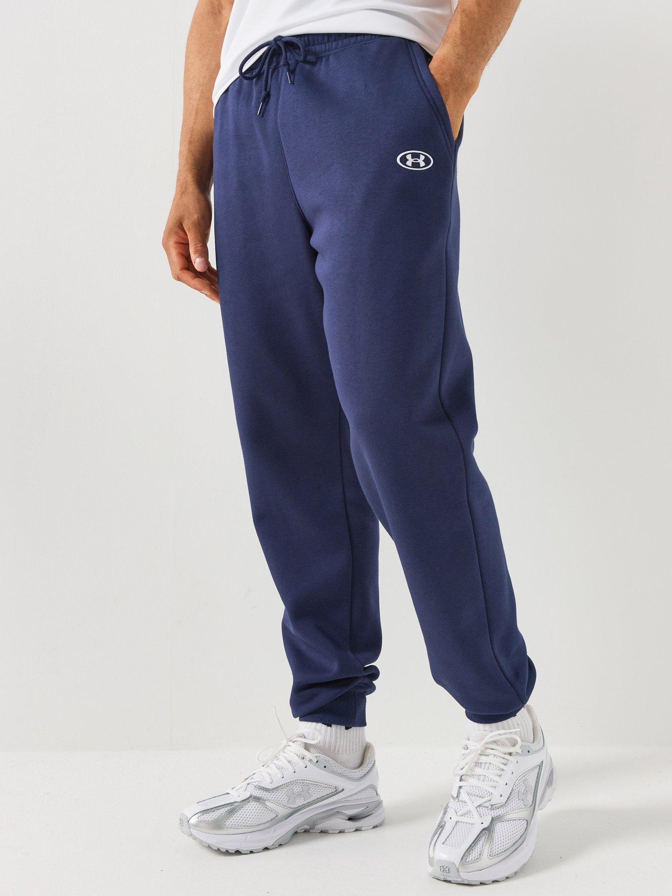 UNDER ARMOUR Men's Training Rival Fleece Joggers - Navy