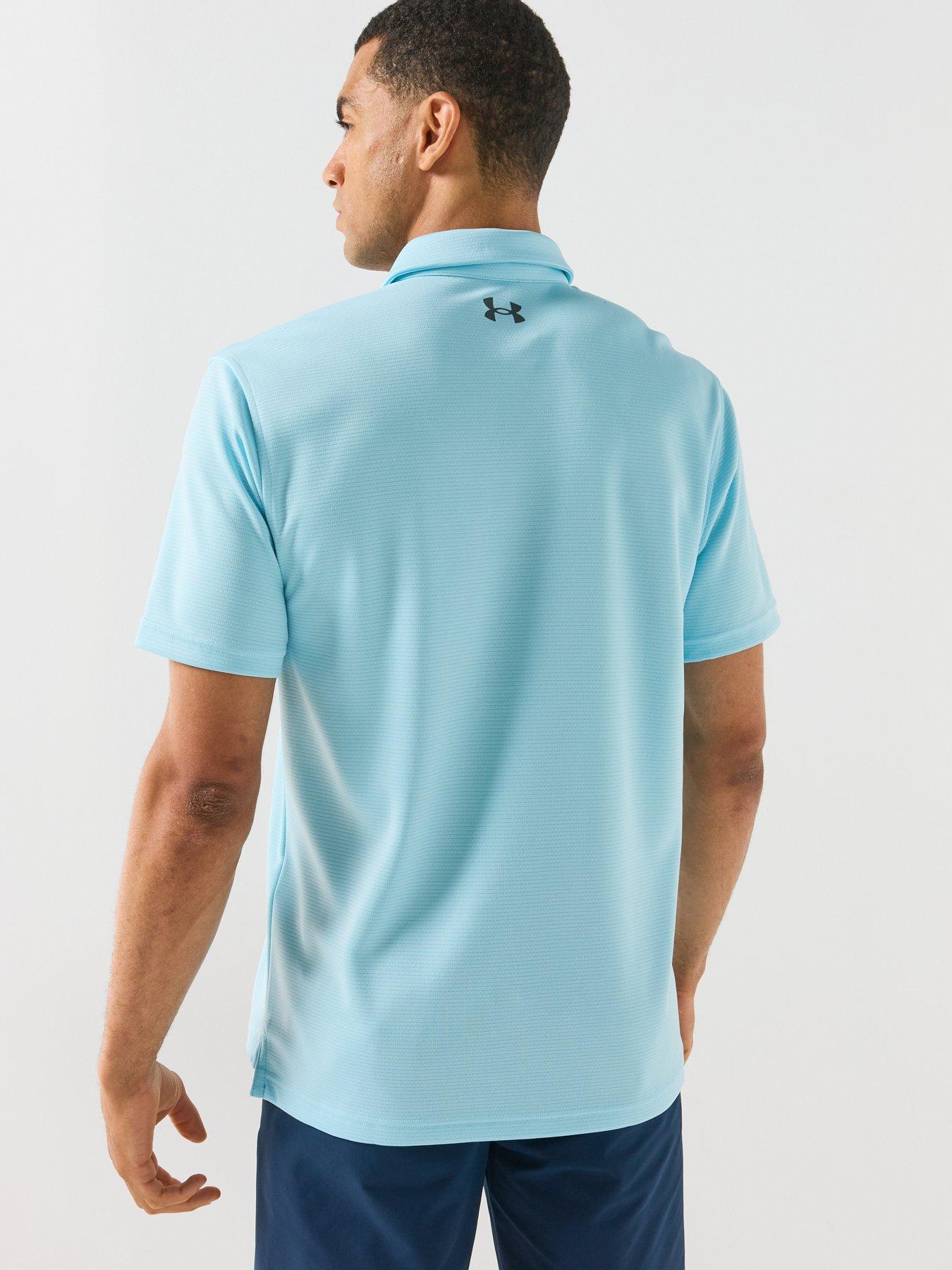 Image 2 of 6 of UNDER ARMOUR Mens Golf Tech Polo - Blue