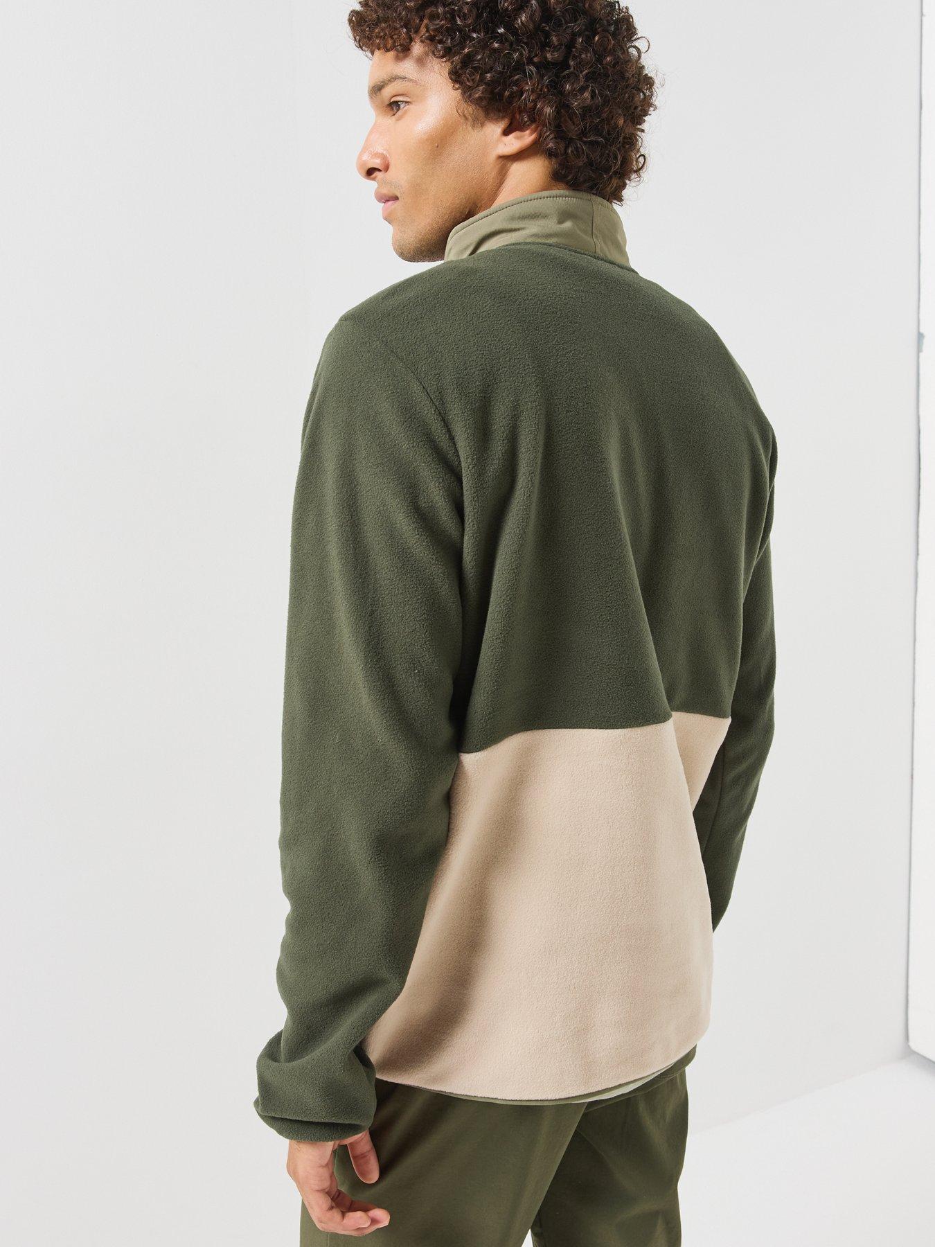 Image 2 of 6 of Columbia Mens Sequoia Grove Ii 1/2 Zip Fleece - Green