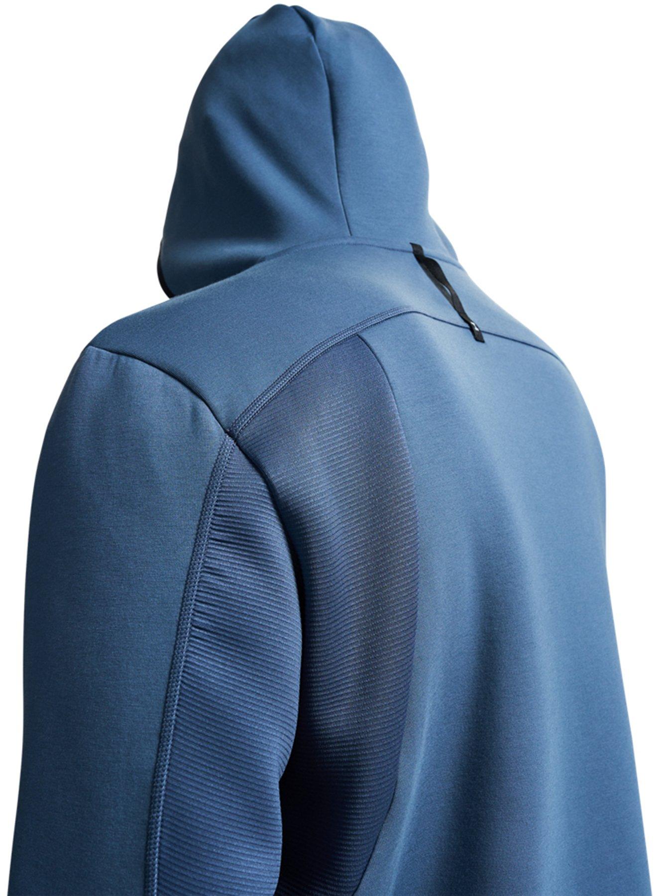 Image 5 of 5 of UNDER ARMOUR Mens Training Unstoppable Fleece Textured Full Zip - Grey