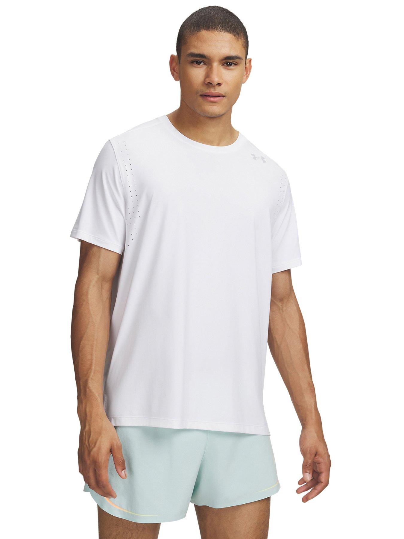UNDER ARMOUR Mens UA Velociti Pro Running T-Shirt - White