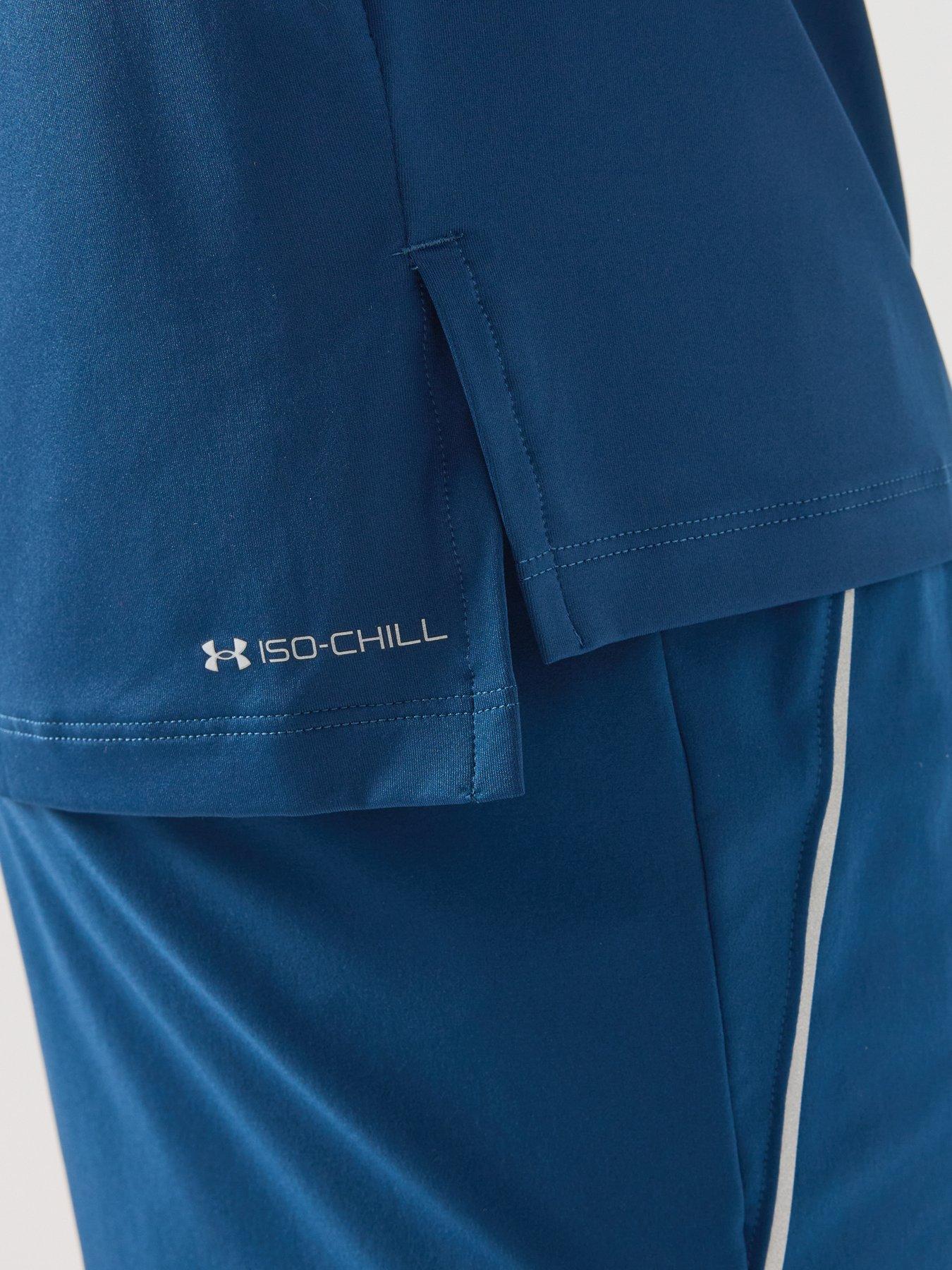 Image 5 of 6 of UNDER ARMOUR Men's Iso-Chill Running Short Sleeve T-Shirt - Navy