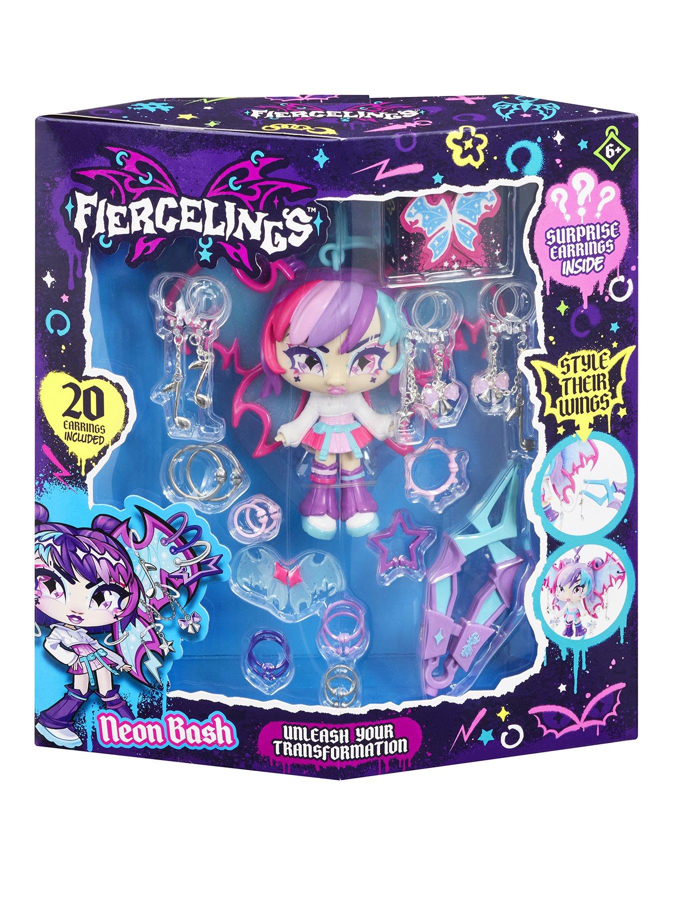 Fiercelings Deluxe Keychain - Neon Bash (12L)