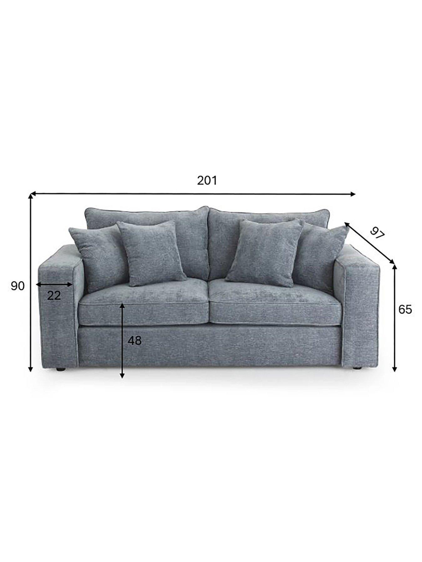 Image 7 of 7 of The Very Collection Novak 3 Seater Sofa