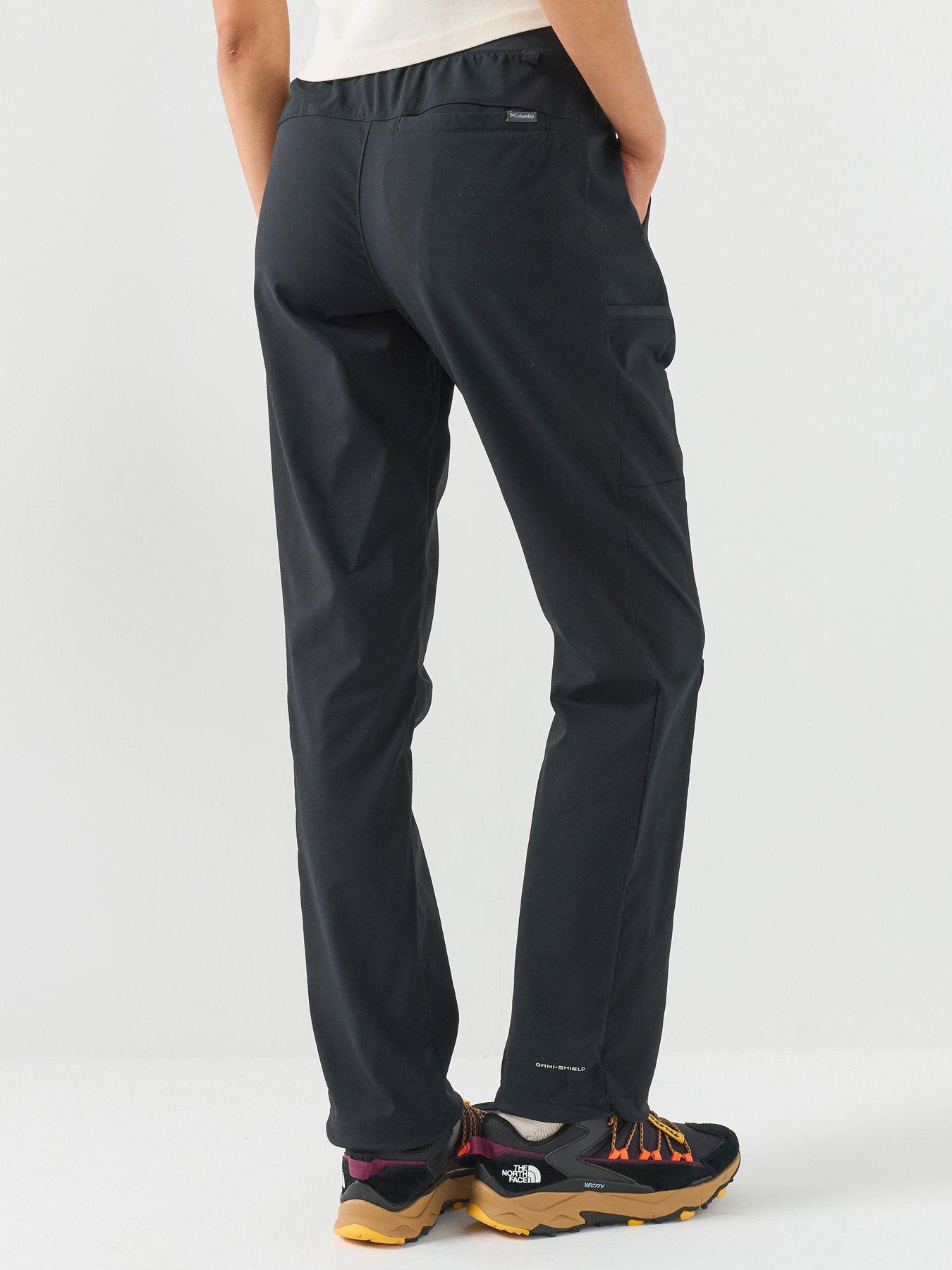 Image 2 of 6 of Columbia Womens Leslie Falls Pull-On Trousers - Black