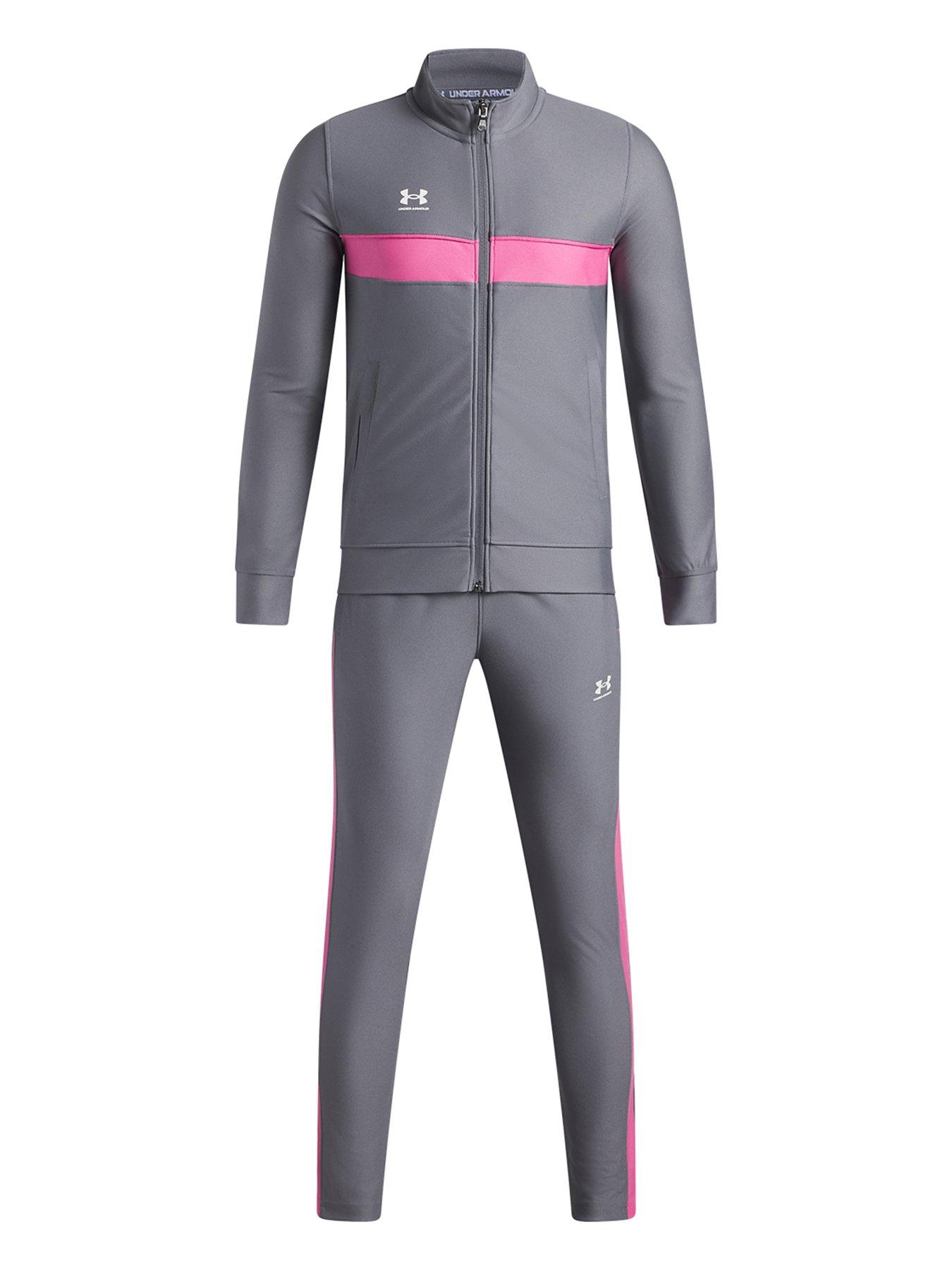 UNDER ARMOUR Junior Boys' Challenger Tracksuit - Grey