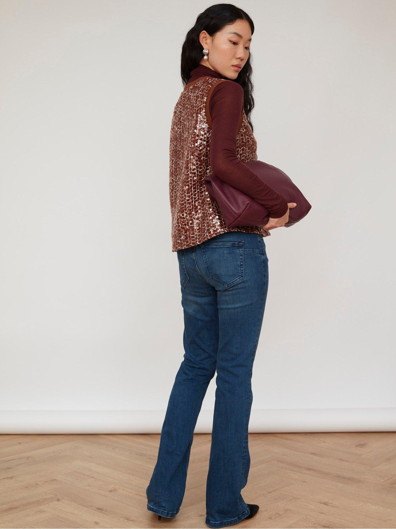 Image 2 of 5 of Jovonna London Quinn Top - Brown