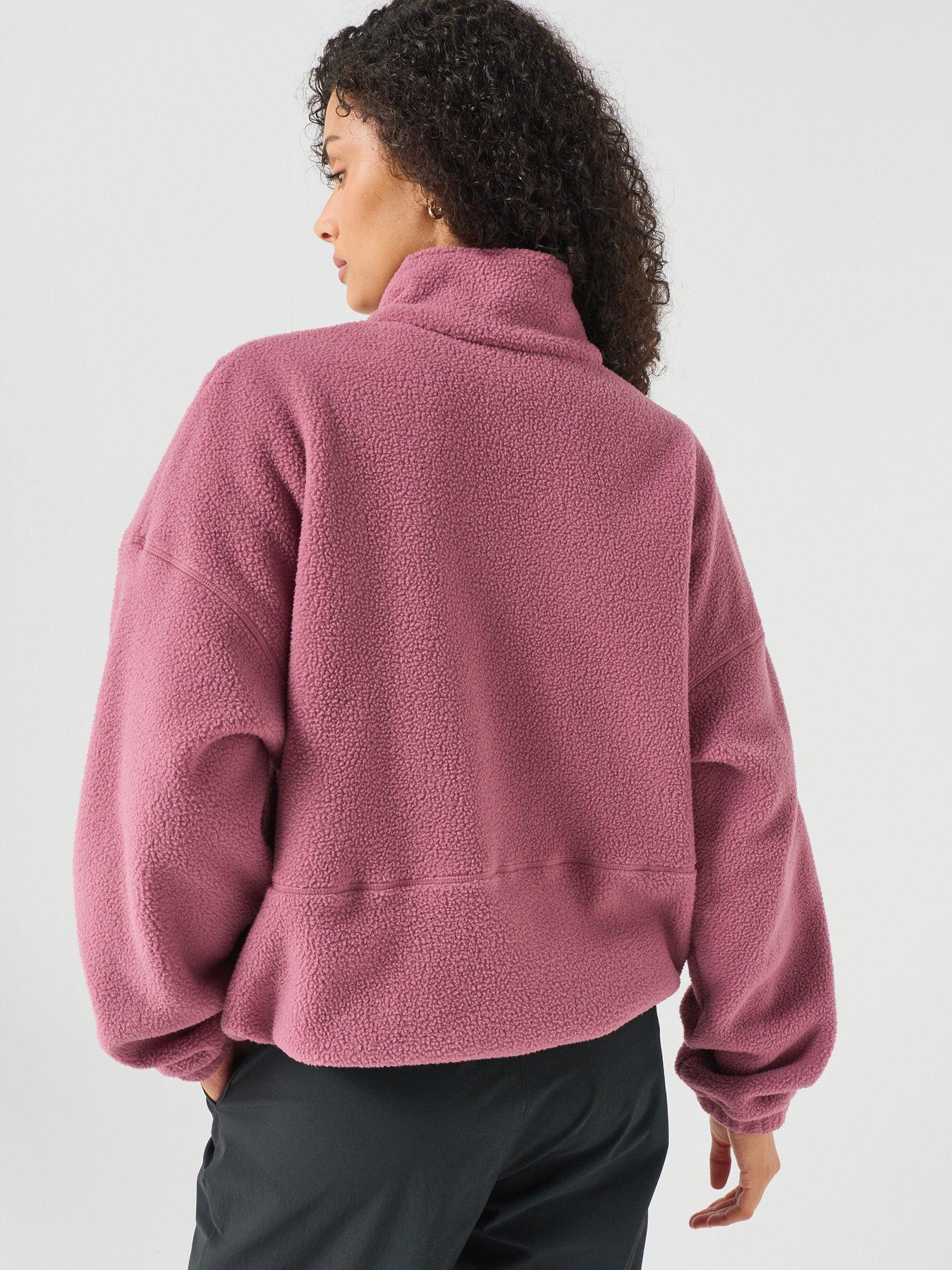 Image 2 of 5 of Columbia Womens Timber Meadow Half Zip Funnel Neck Fleece - Purple