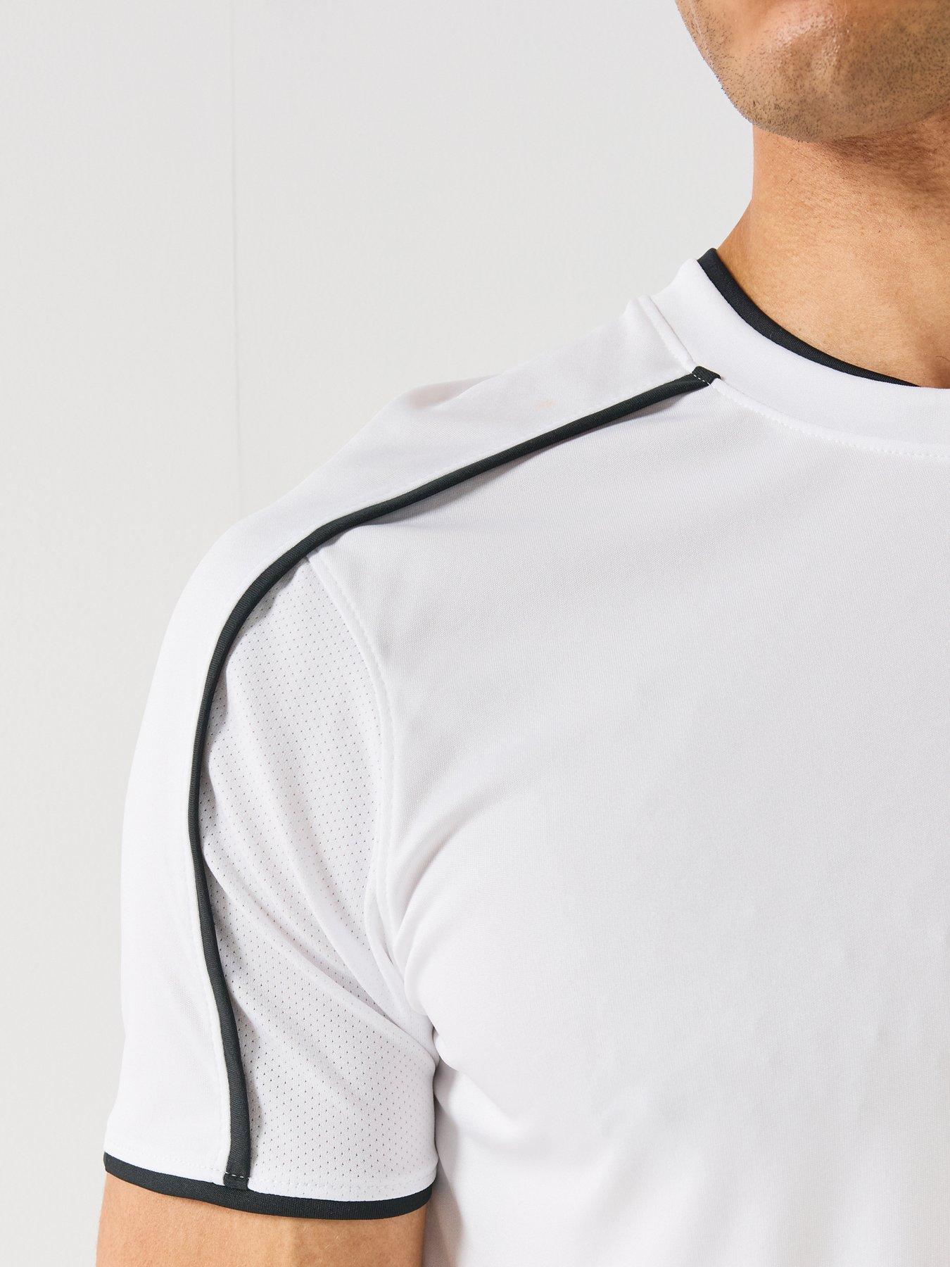 Image 5 of 6 of UNDER ARMOUR Mens Challenger Train Short Sleeve T-Shirt - White