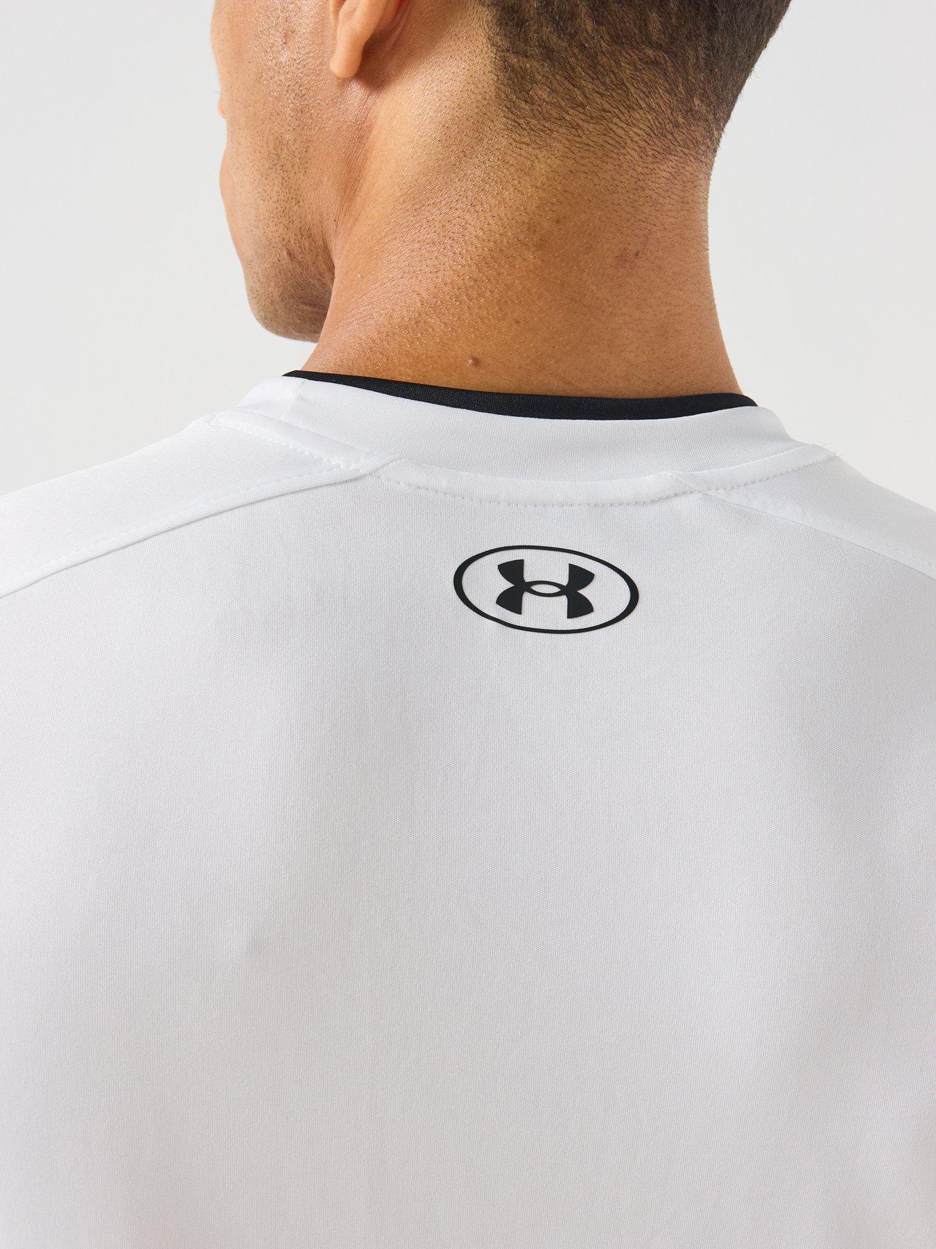 Image 6 of 6 of UNDER ARMOUR Mens Challenger Train Short Sleeve T-Shirt - White