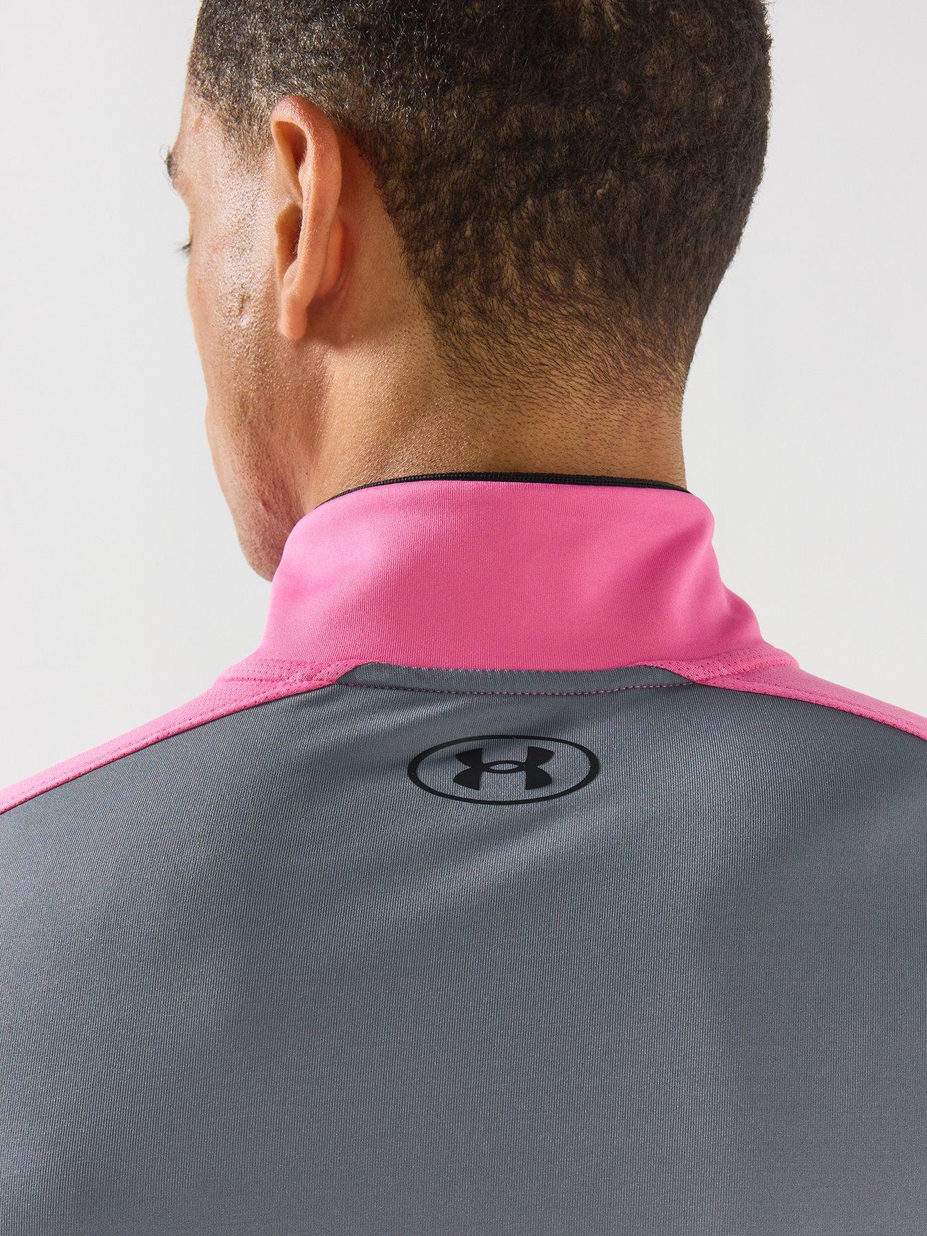 Image 6 of 6 of UNDER ARMOUR Mens Challenger Training Quarter Zip Midlayer Top - Grey