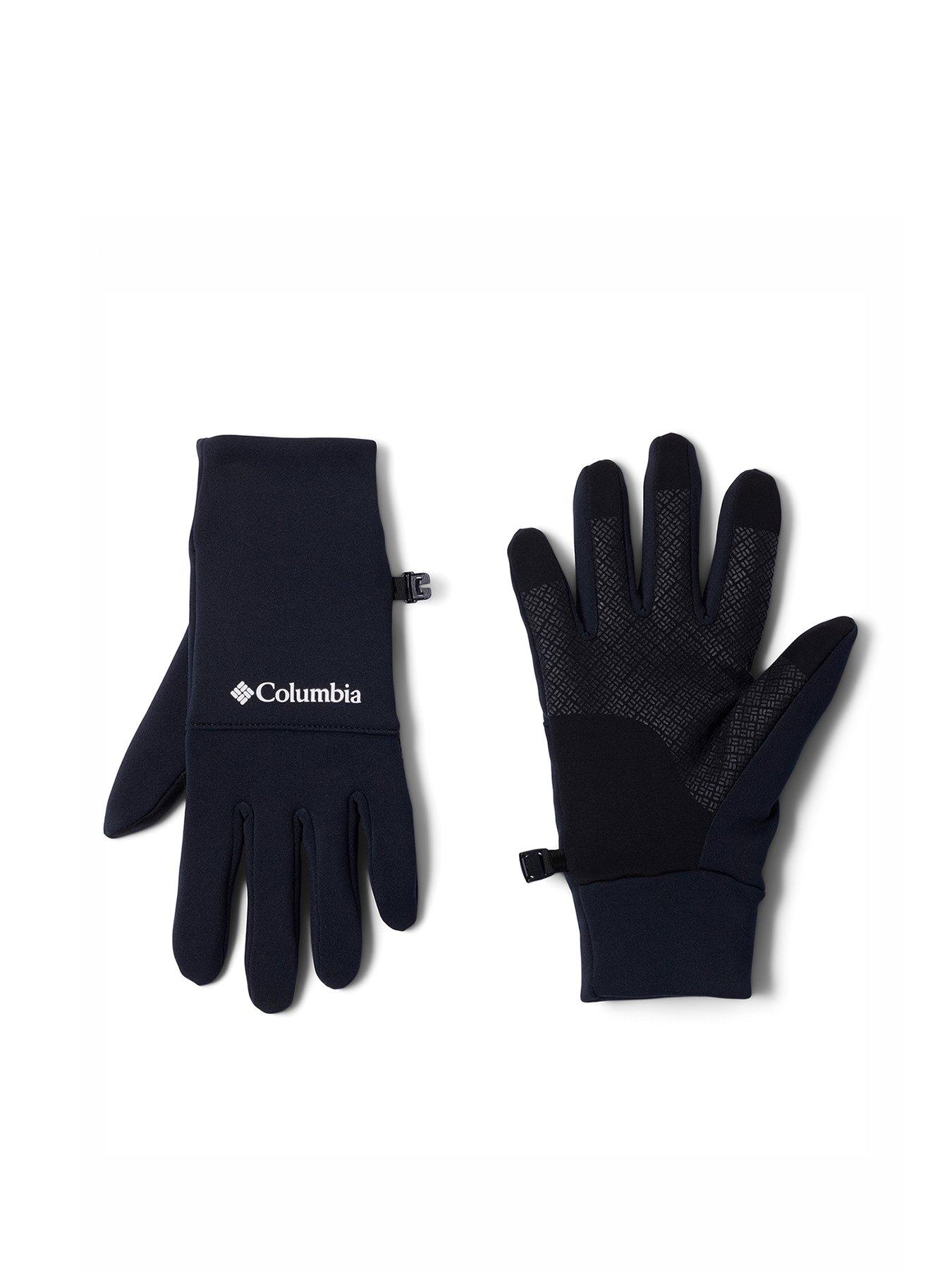 Image 1 of 1 of Columbia Womens Connect Touch Touchscreen Grip Gloves - Black