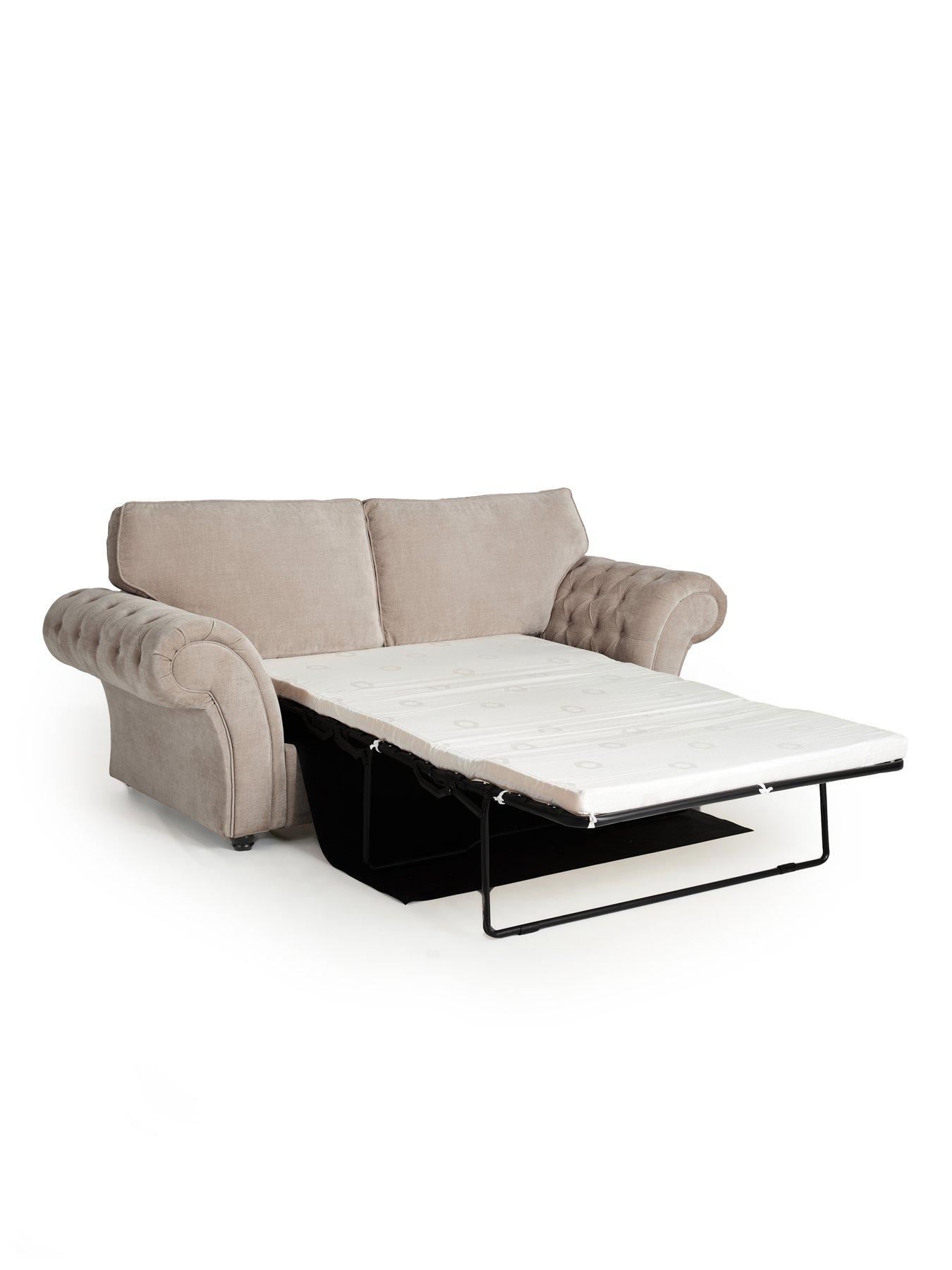 Image 5 of 7 of The Very Collection Windsor Fabric Standard Back 3 Seater Sofa Bed