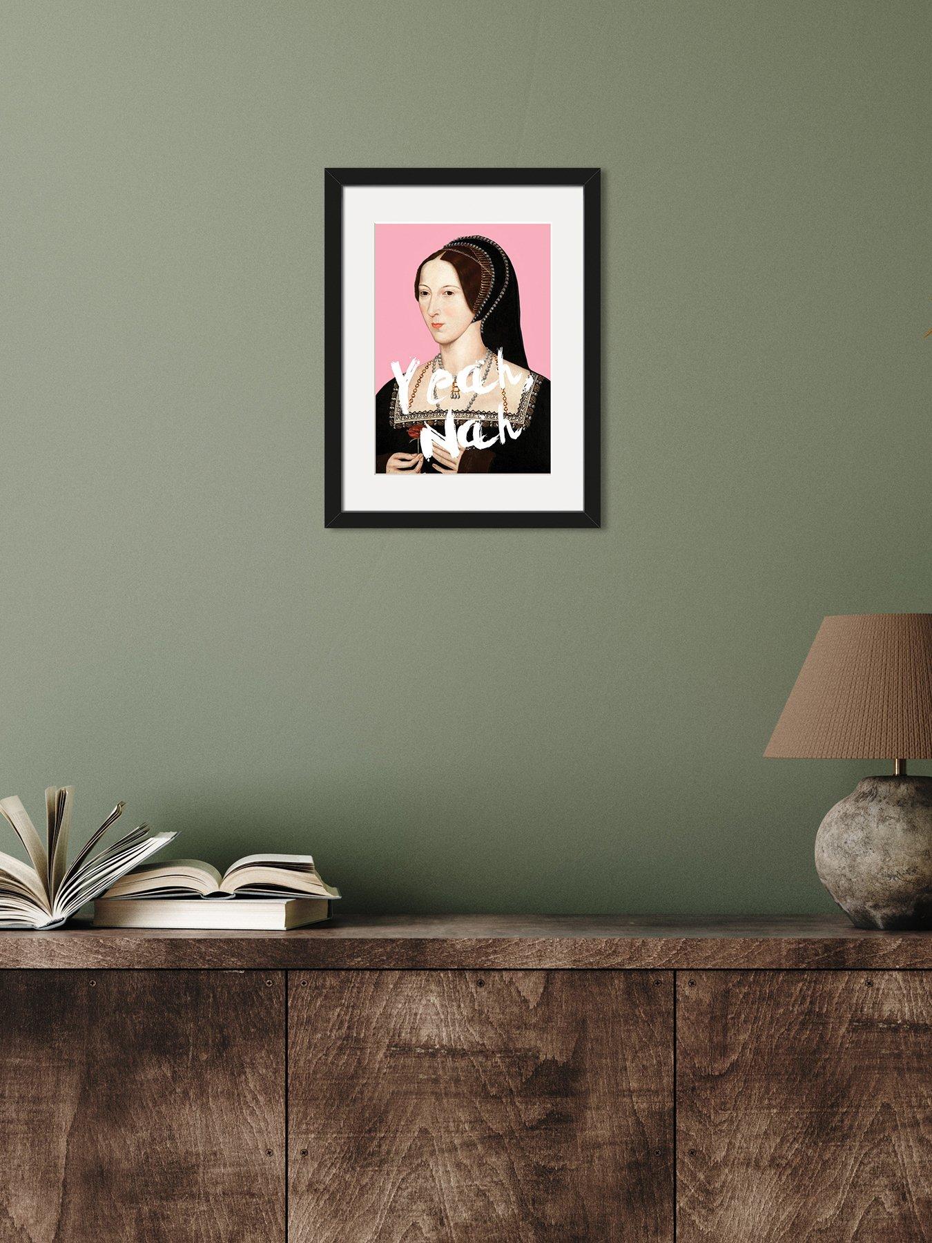 The Art Group Yeah Nah Framed Art 30x40cms
